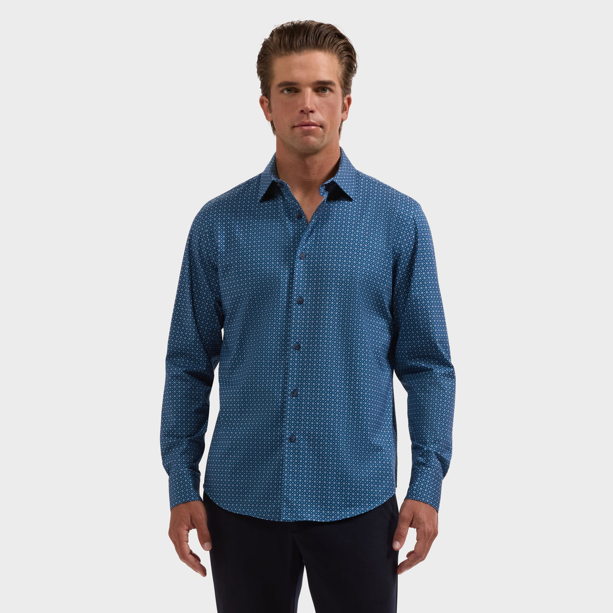 James OoohCotton Diamond Shirt