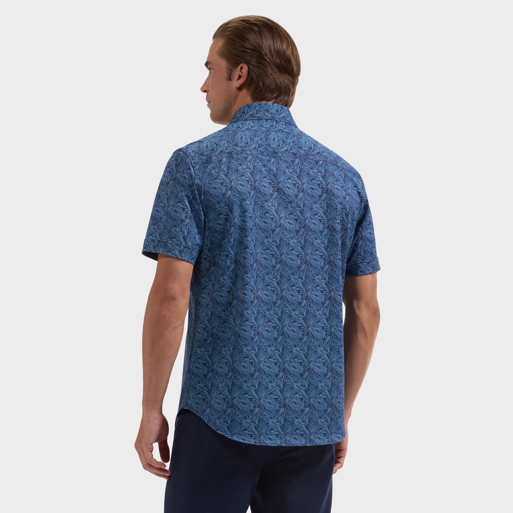 Miles OoohCotton Abstract Short-Sleeve Shirt