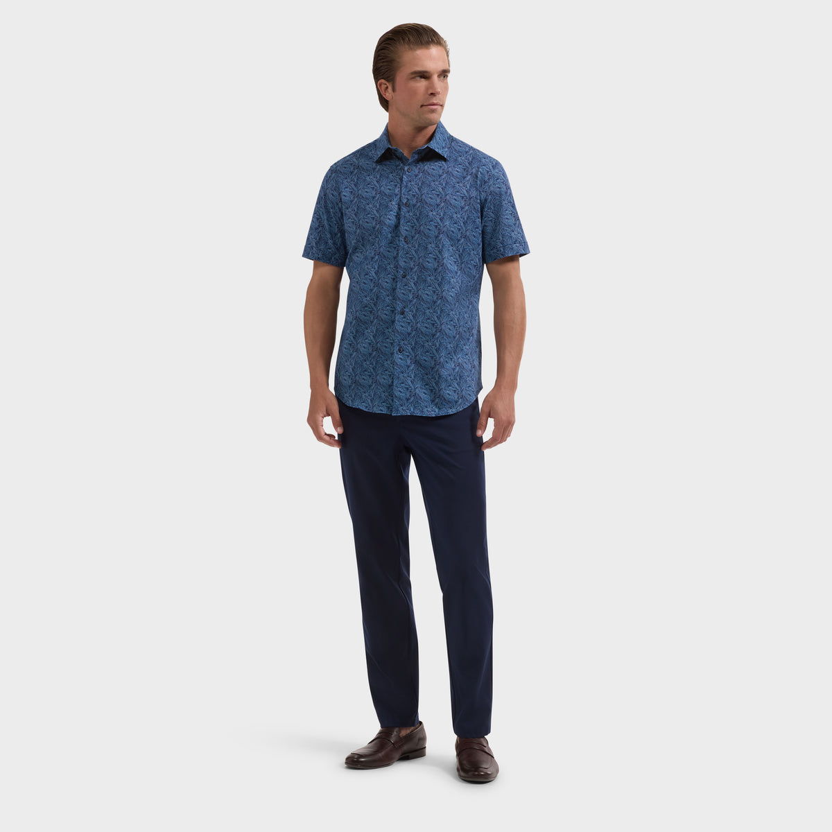 Miles OoohCotton Abstract Short-Sleeve Shirt