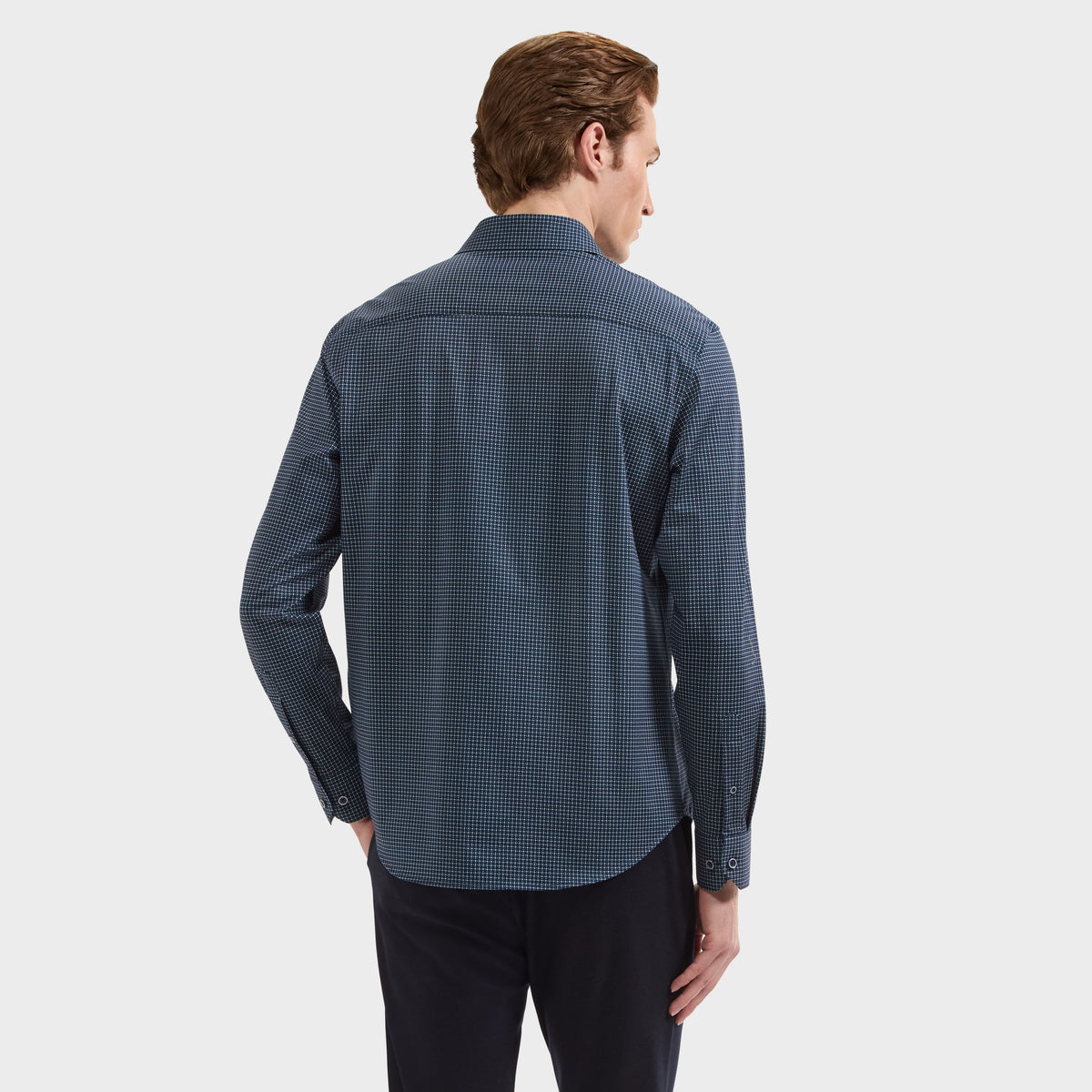 James OoohCotton Geometric Shirt