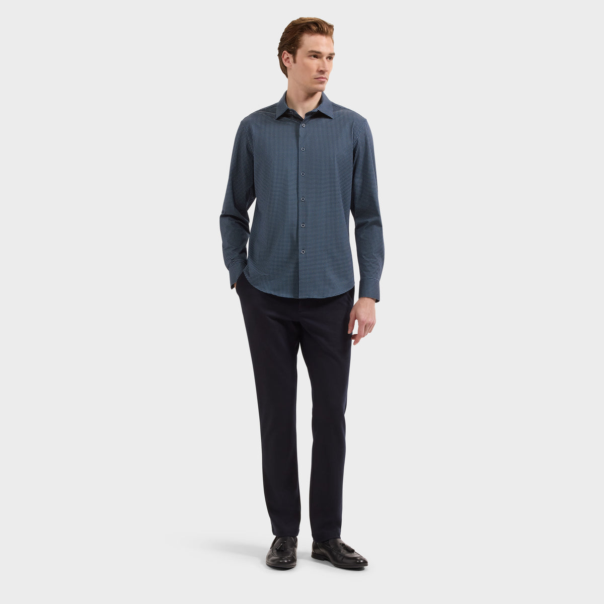 James OoohCotton Geometric Shirt
