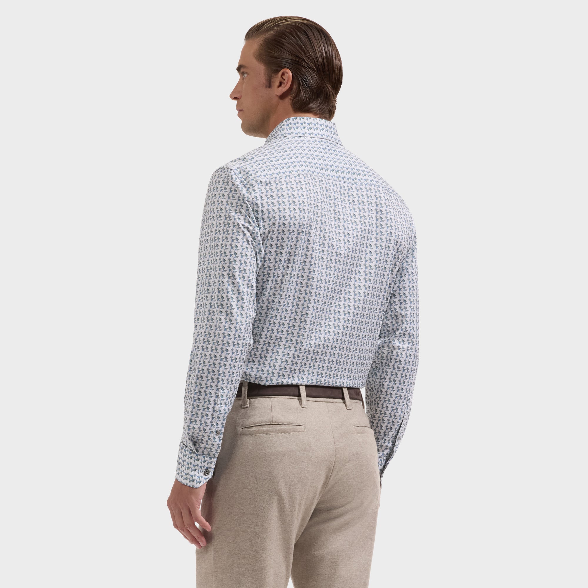 James OoohCotton Geometric Shirt
