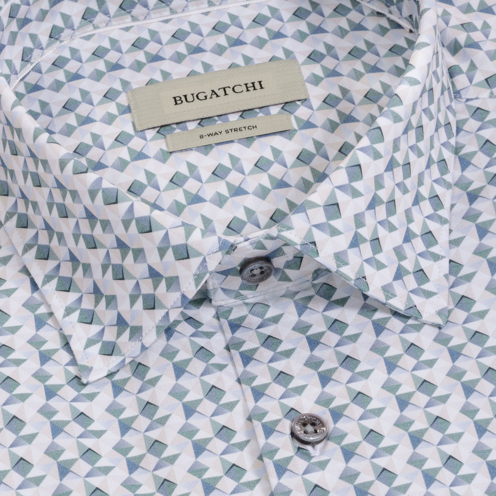 James OoohCotton Geometric Shirt