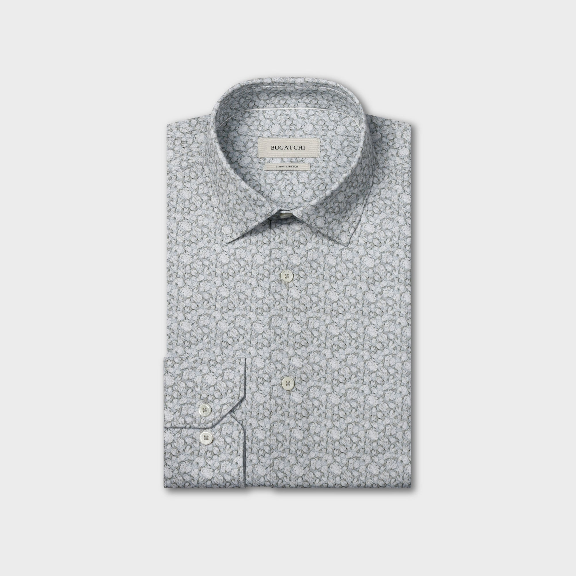 James OoohCotton Leaf Print Shirt