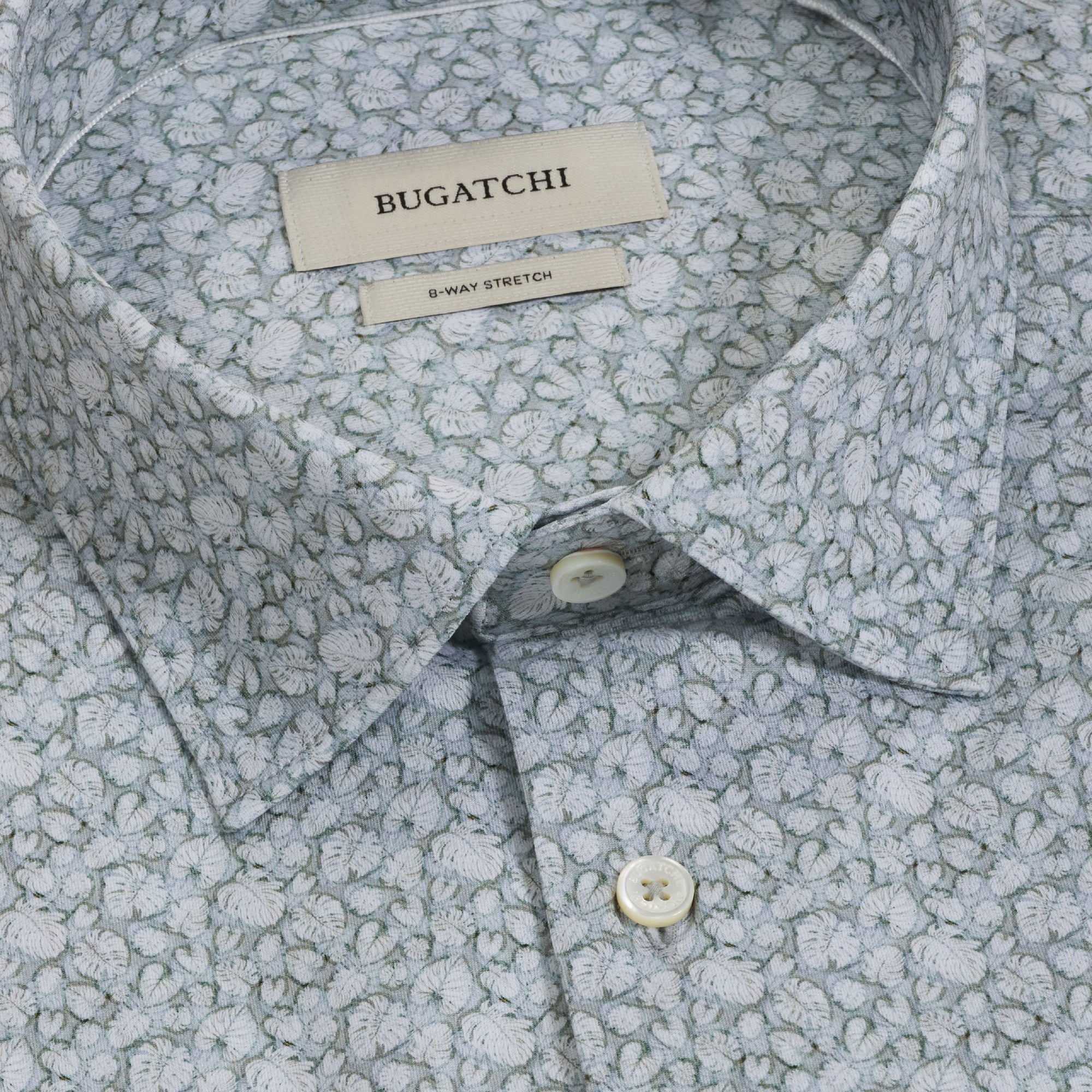 James OoohCotton Leaf Print Shirt