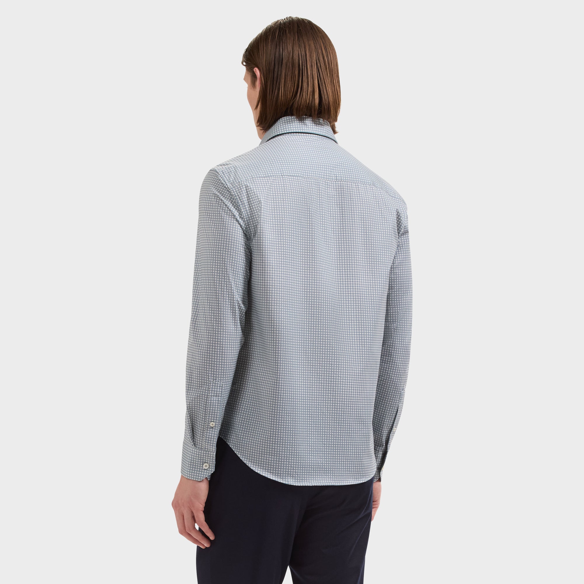 James OoohCotton Geometric Shirt