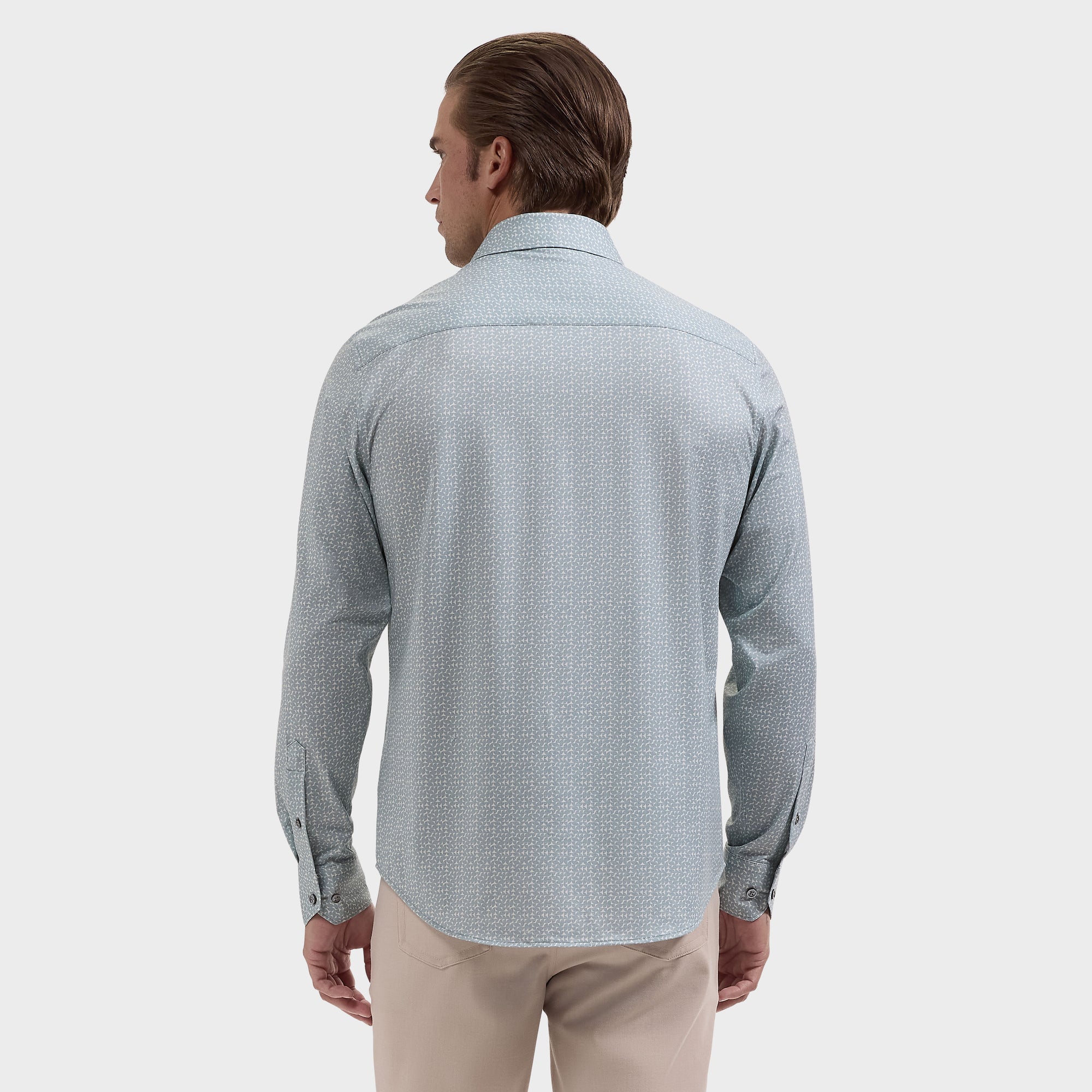 James OoohCotton Geometric Shirt