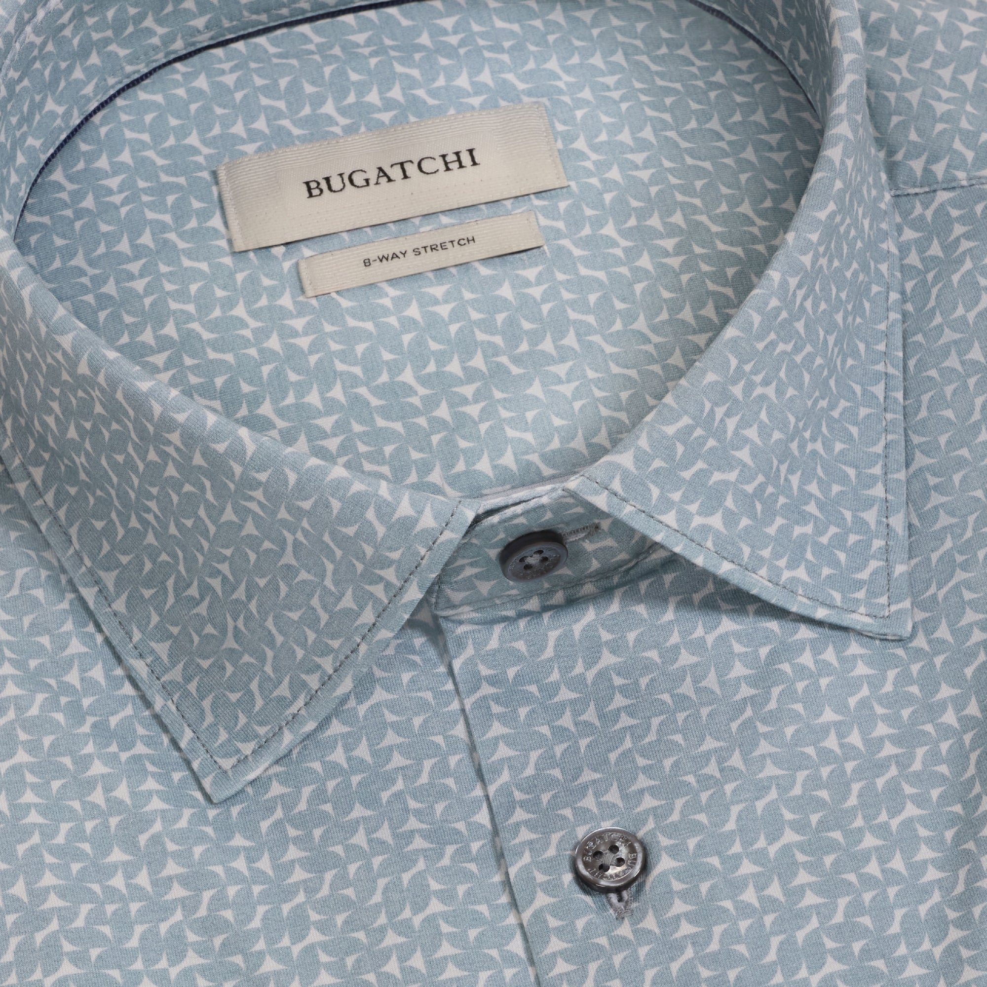 James OoohCotton Geometric Shirt