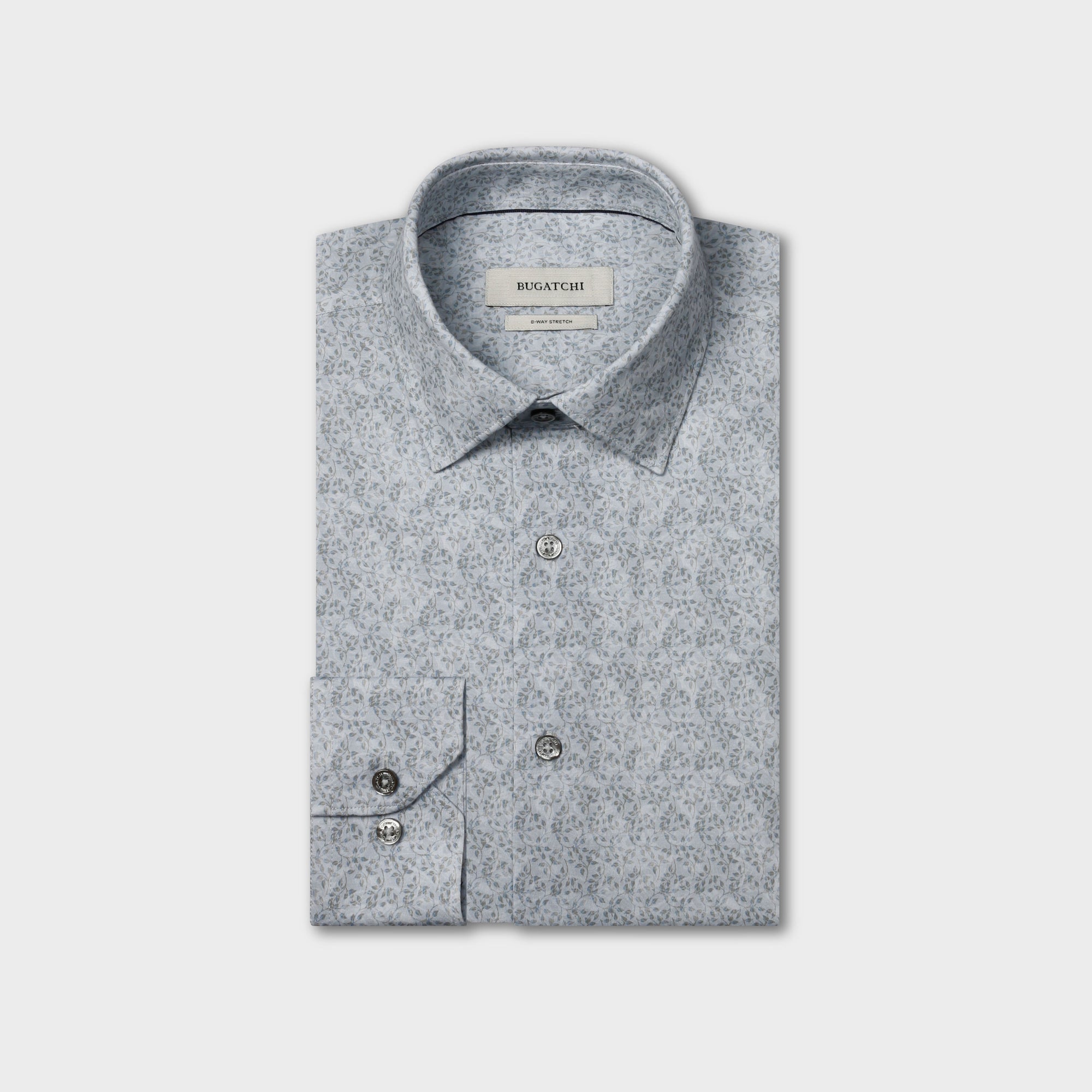 James OoohCotton Leaf Print Shirt
