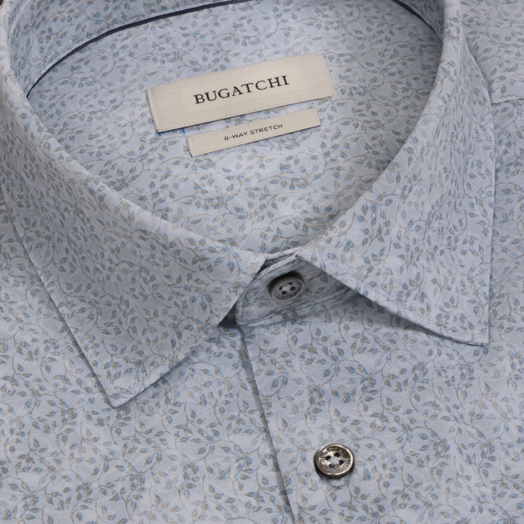 James OoohCotton Leaf Print Shirt
