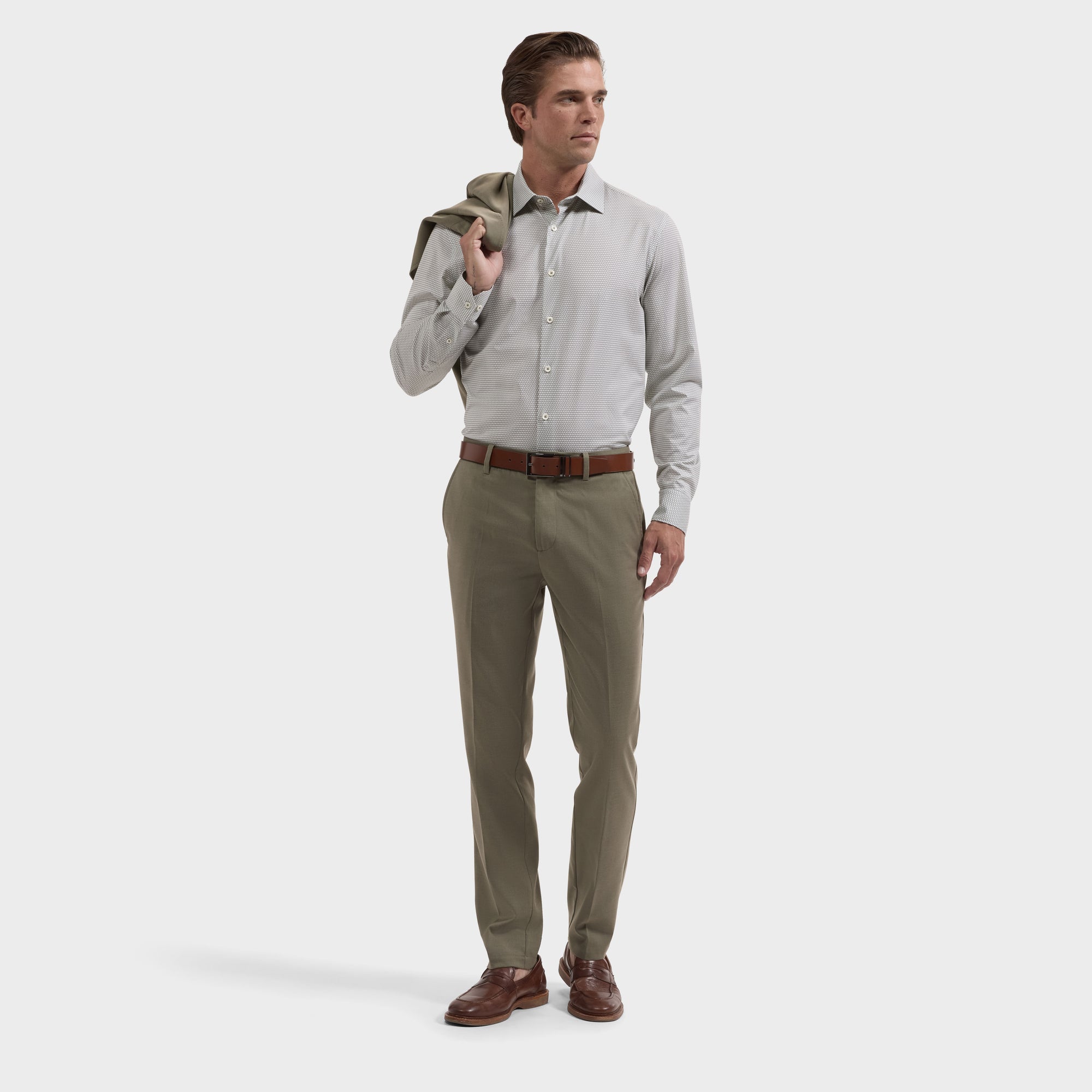 James OoohCotton Geometric Shirt