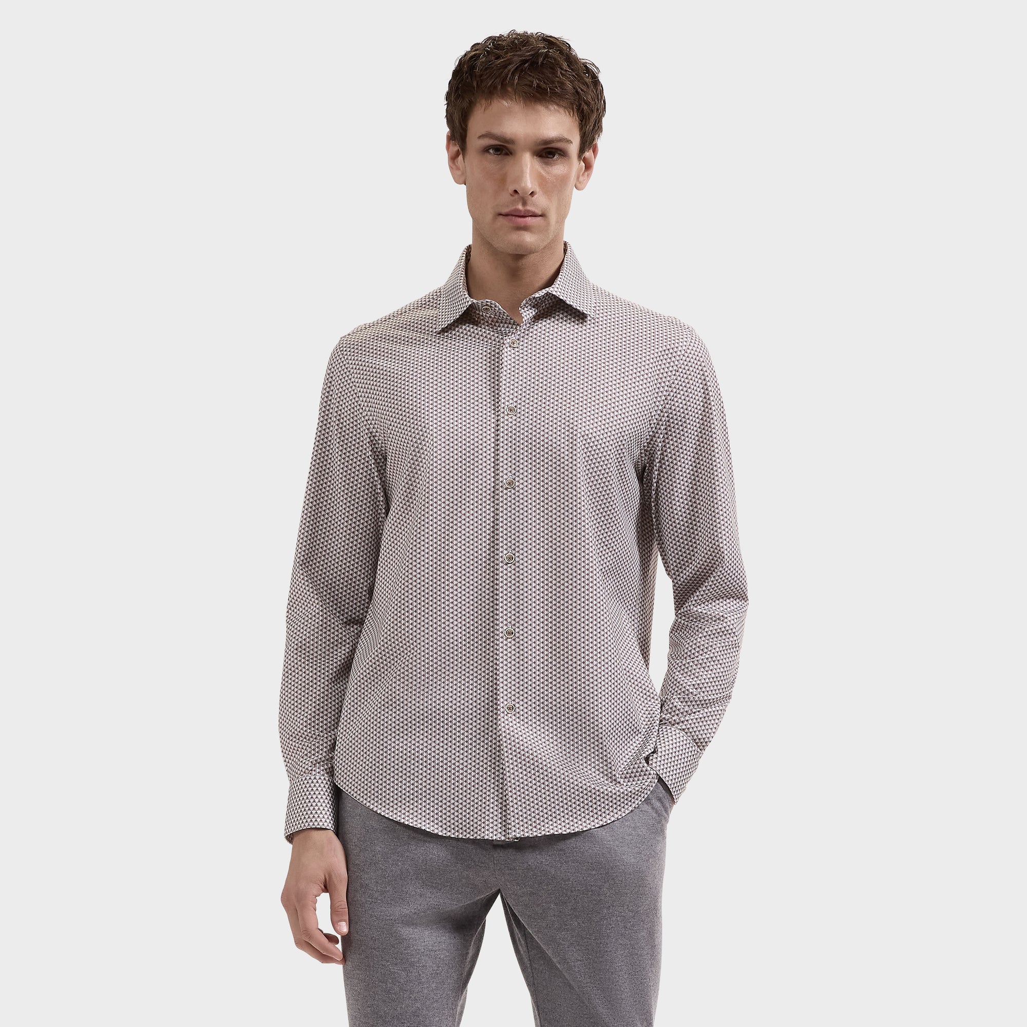 James OoohCotton Diamond Shirt