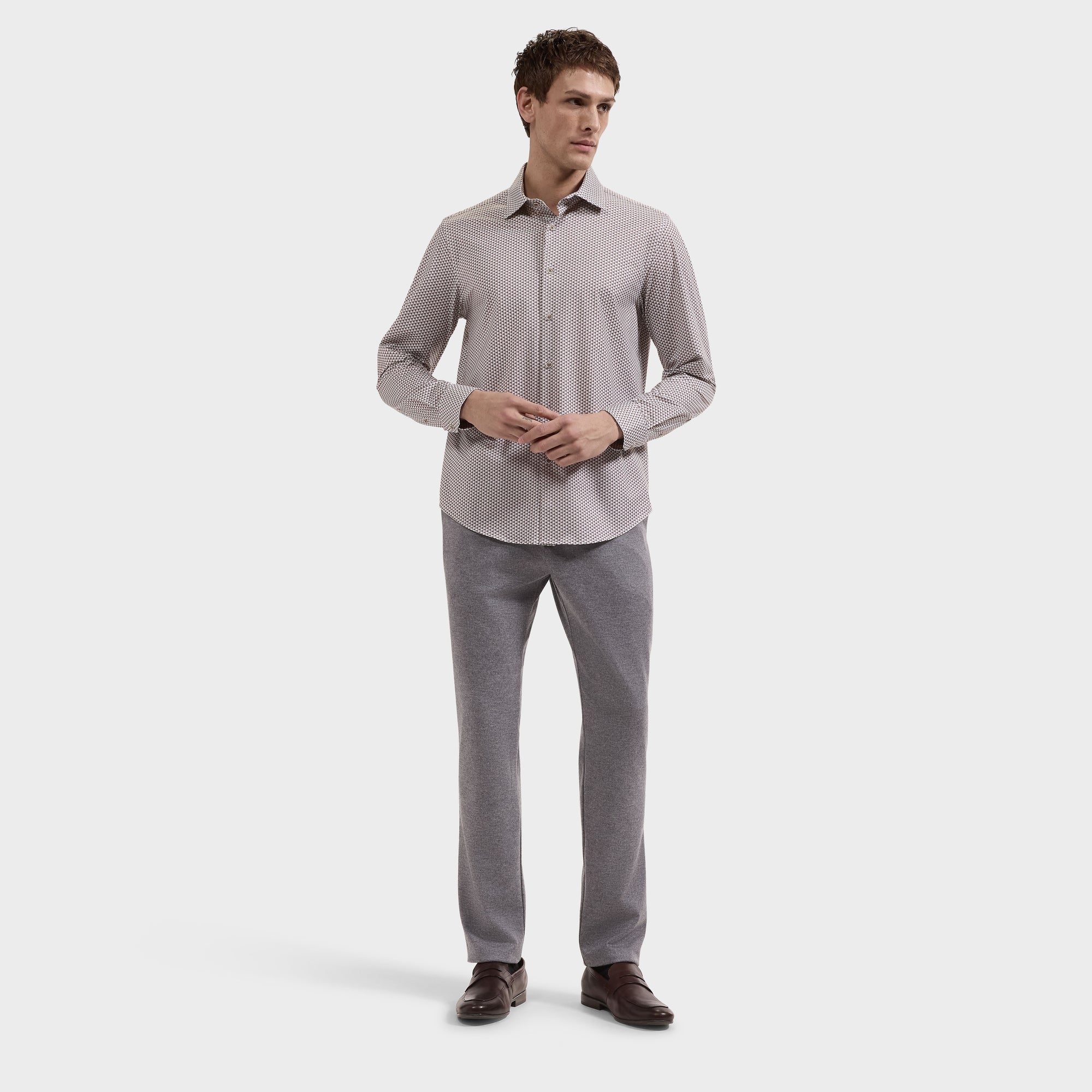 James OoohCotton Diamond Shirt