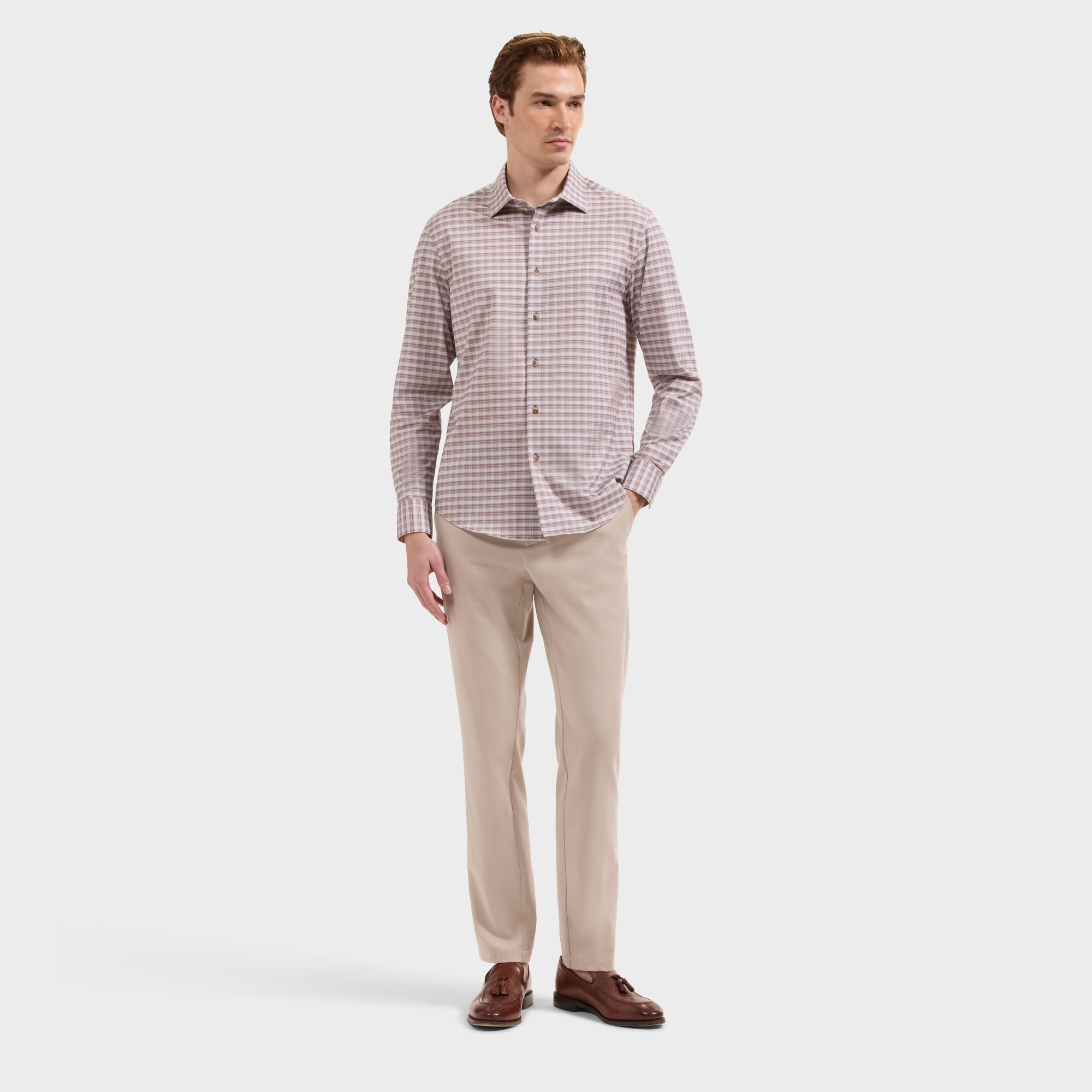 James OoohCotton Plaid Shirt