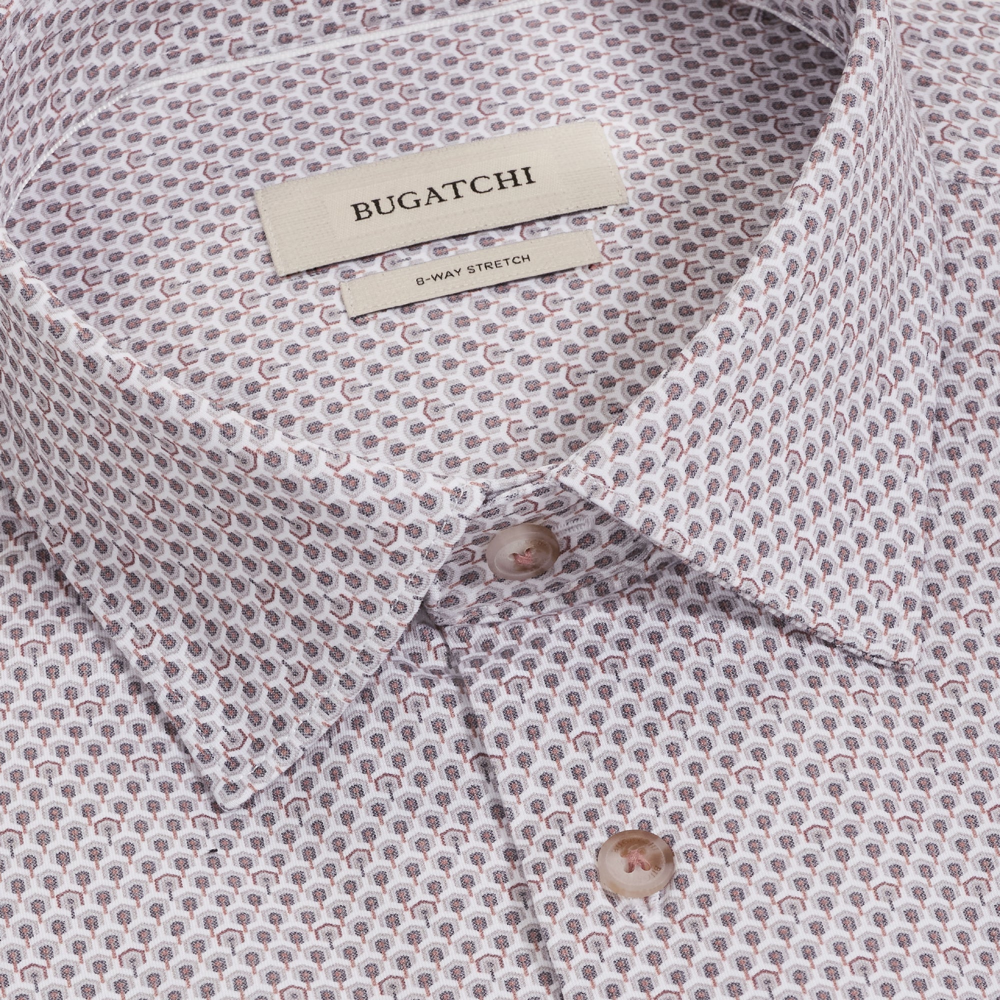 James OoohCotton Geometric Shirt