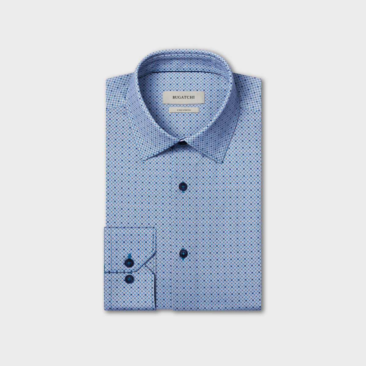 James OoohCotton Geometric Shirt