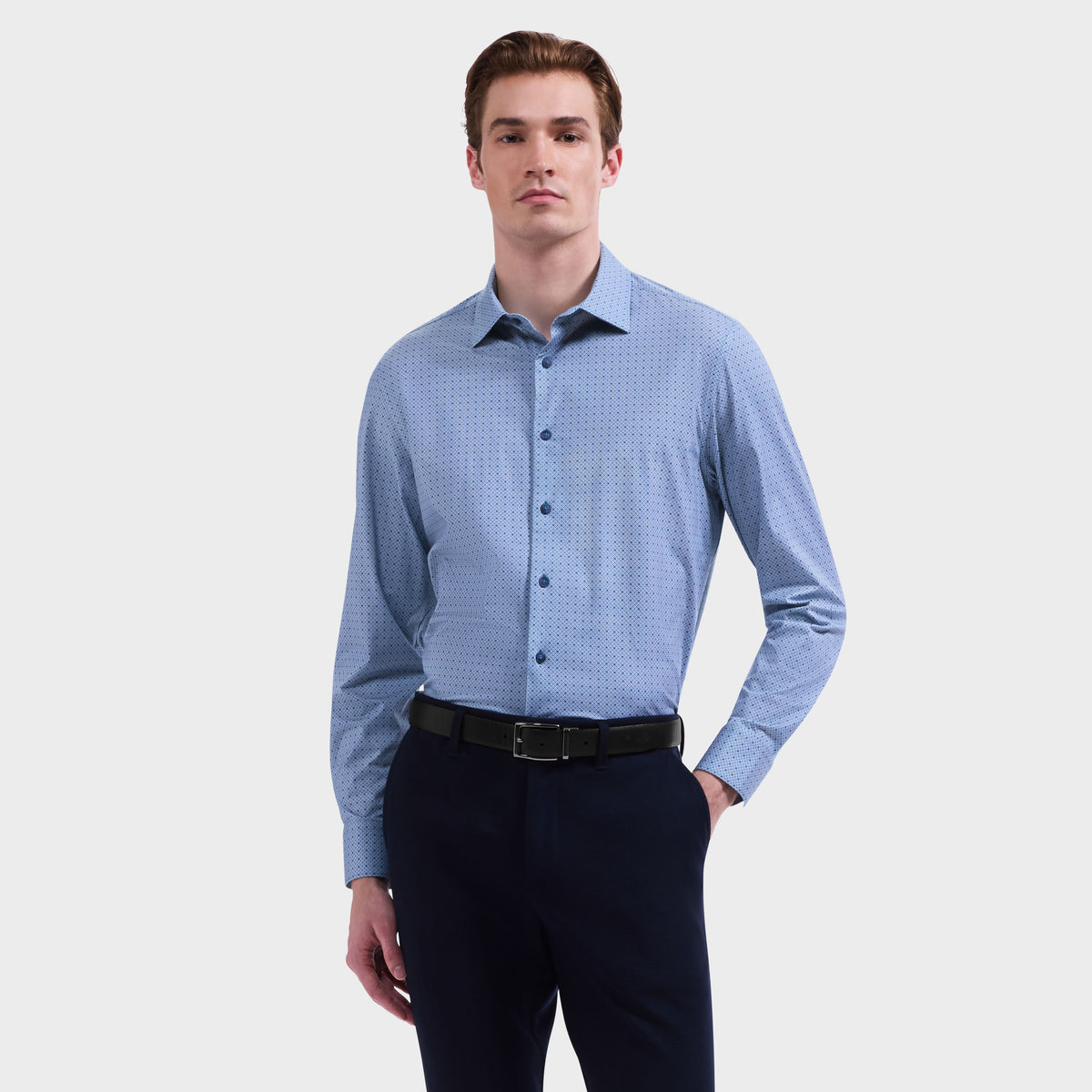 James OoohCotton Geometric Shirt