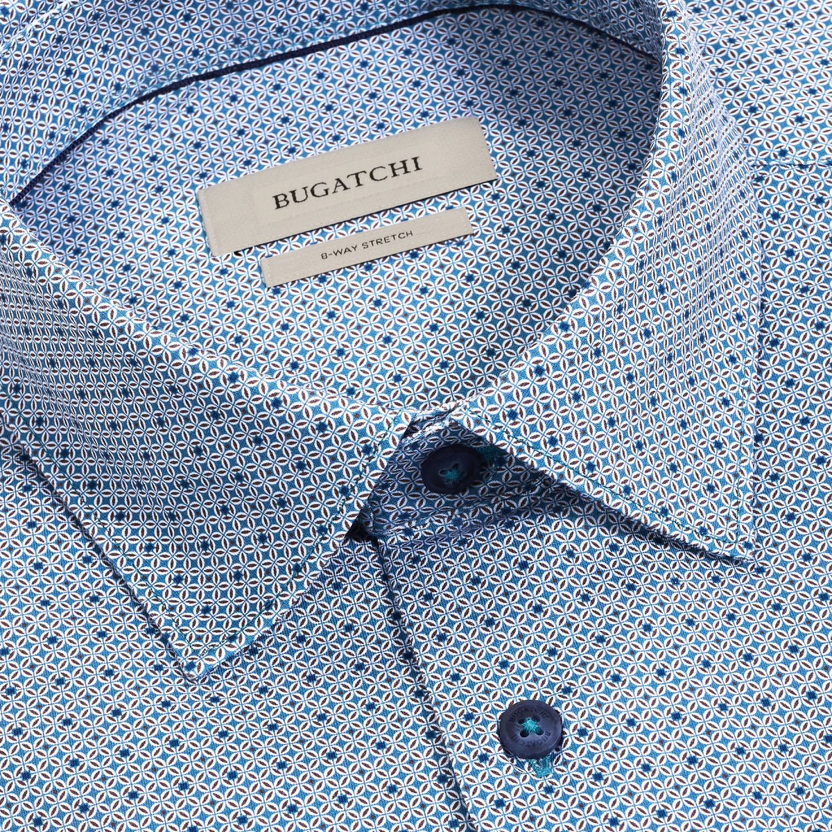James OoohCotton Geometric Shirt