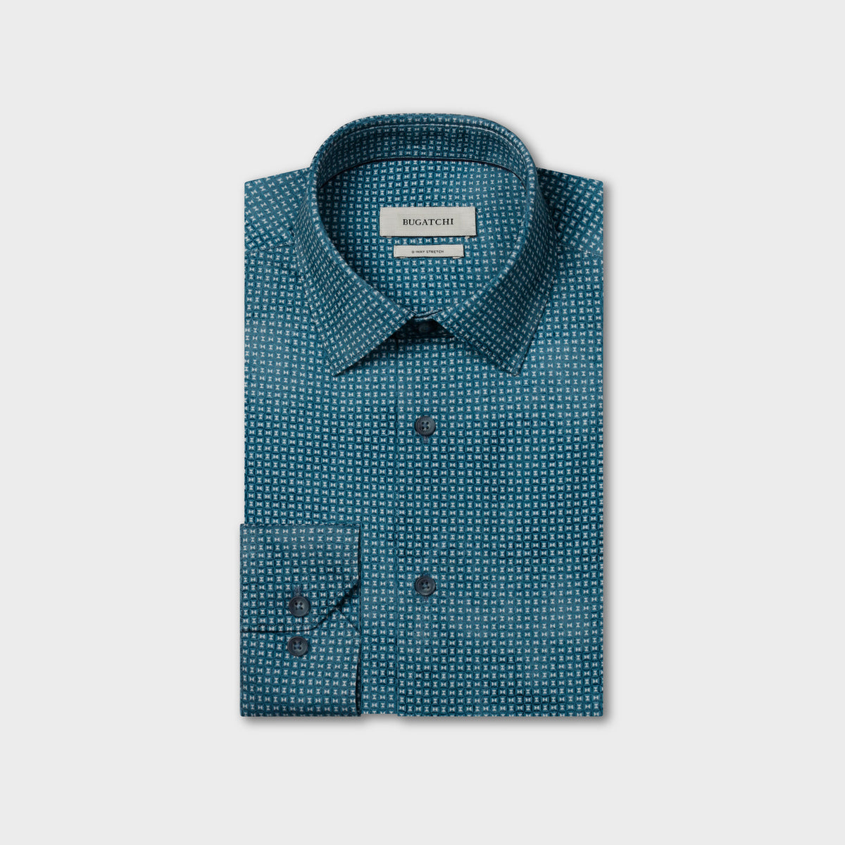 James OoohCotton Geometric Shirt