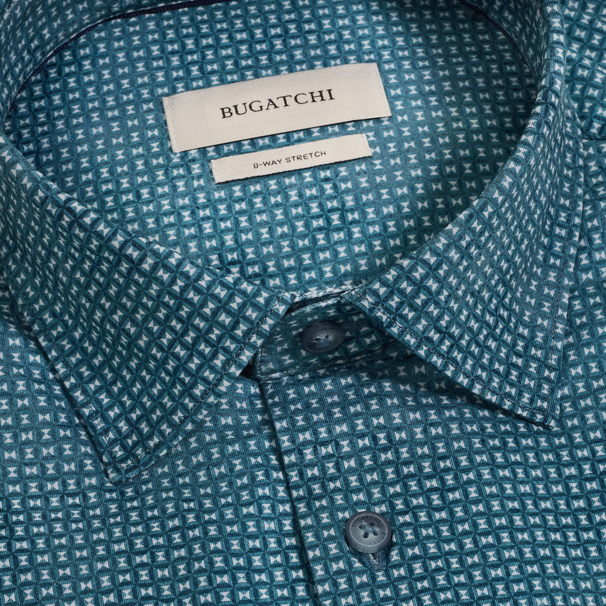 James OoohCotton Geometric Shirt
