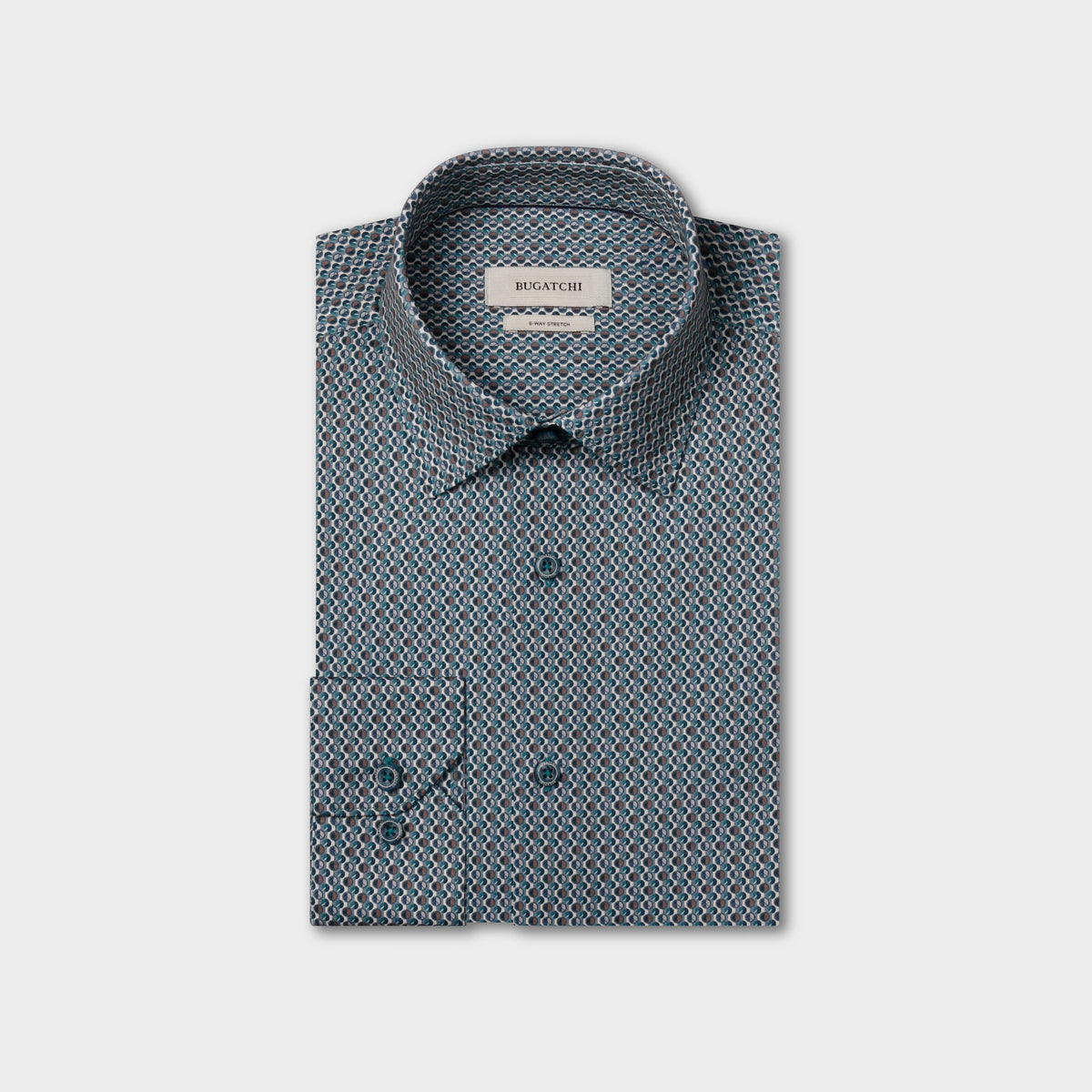 James OoohCotton Geometric Shirt