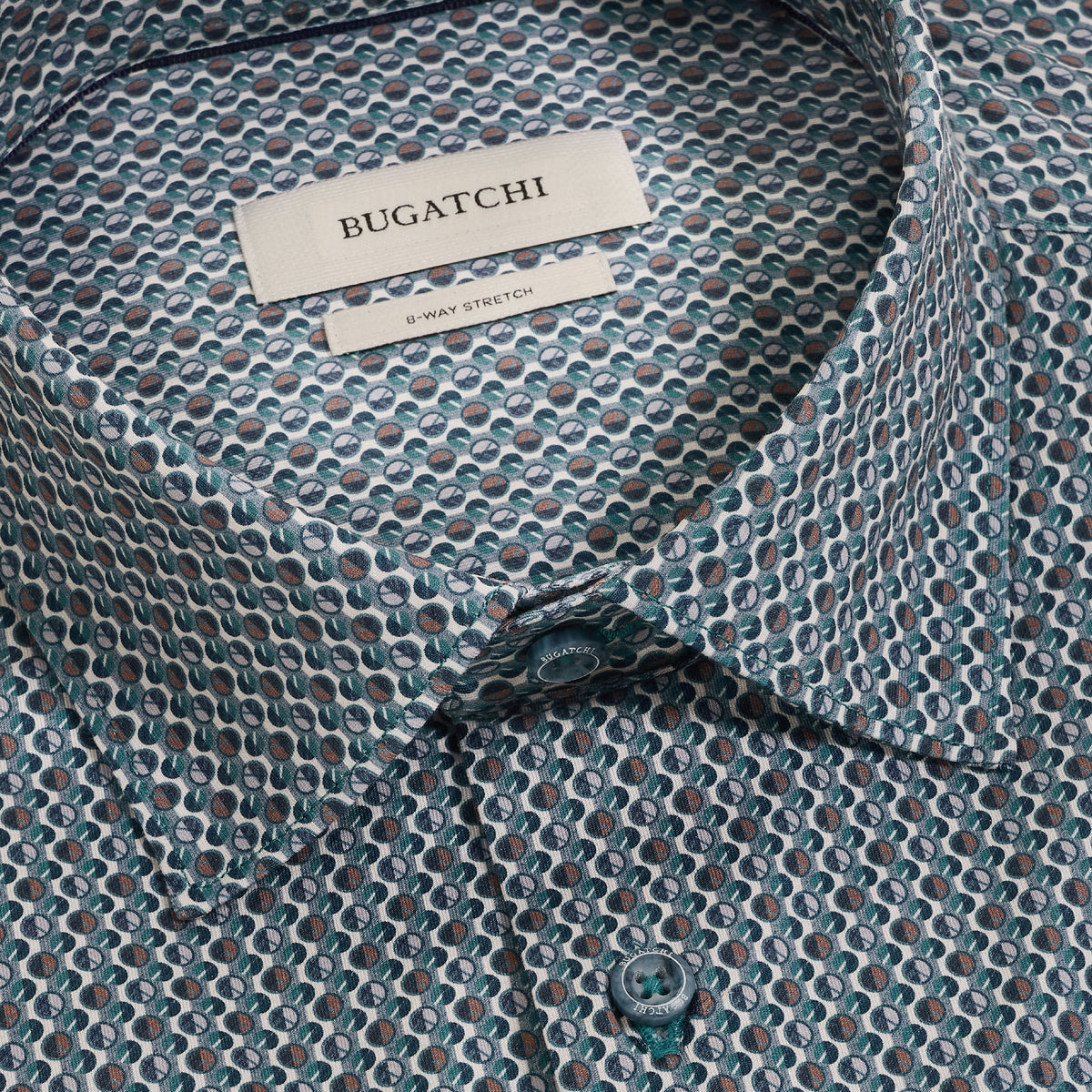 James OoohCotton Geometric Shirt