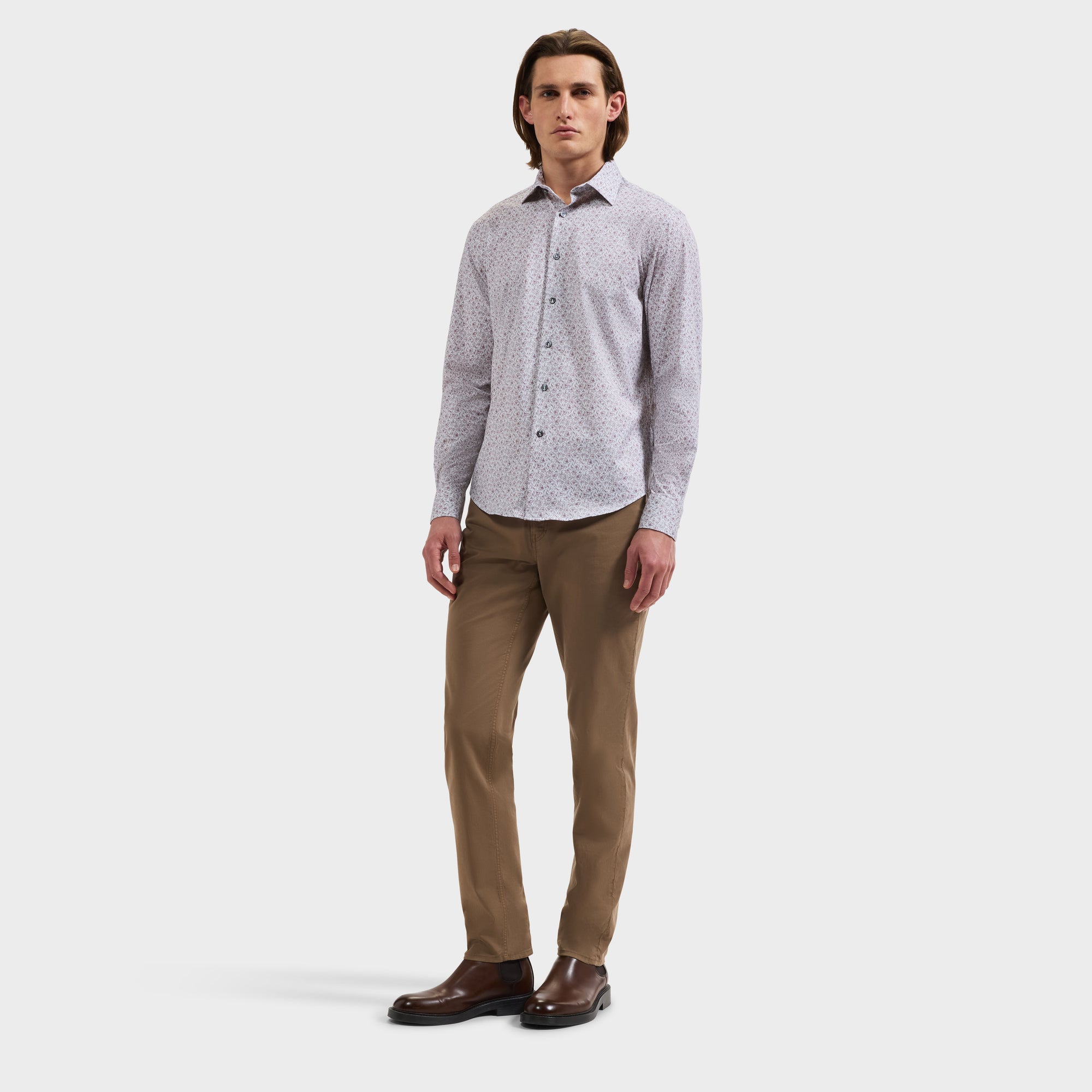 James OoohCotton Floral Shirt