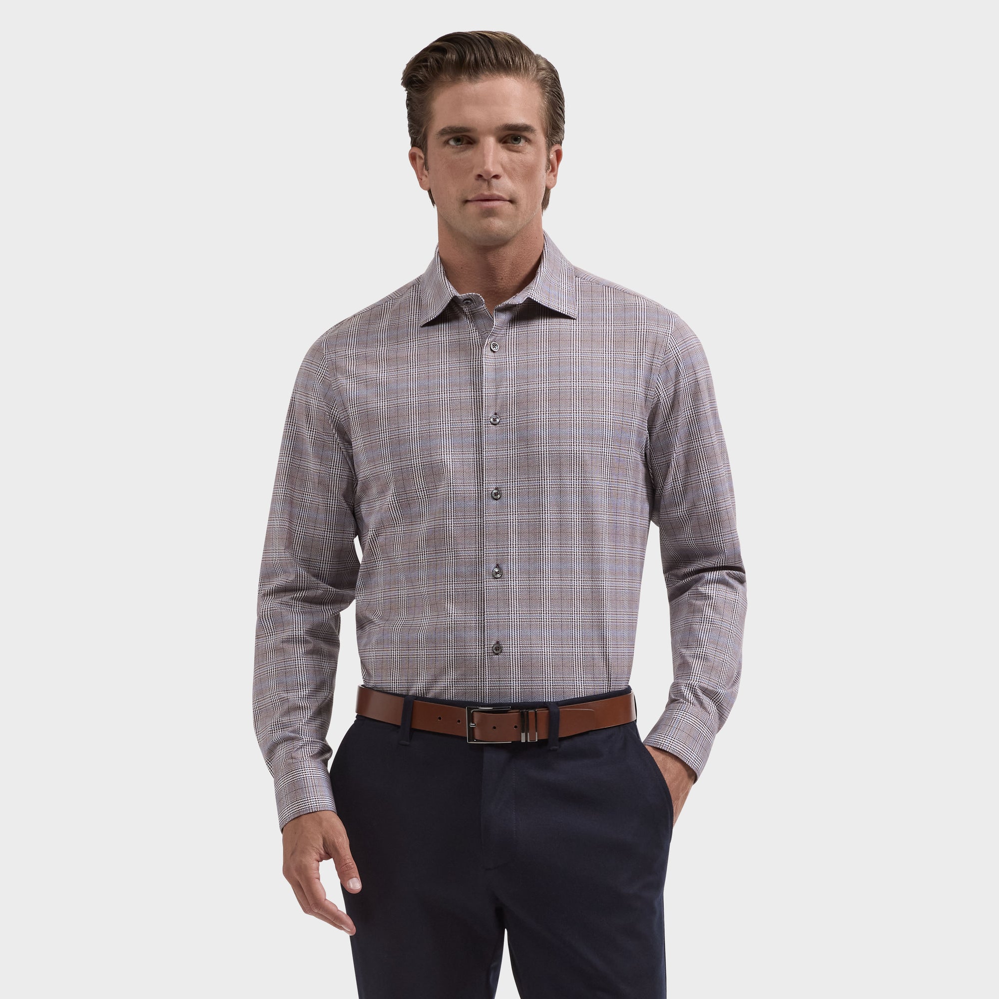 James OoohCotton Plaid Shirt