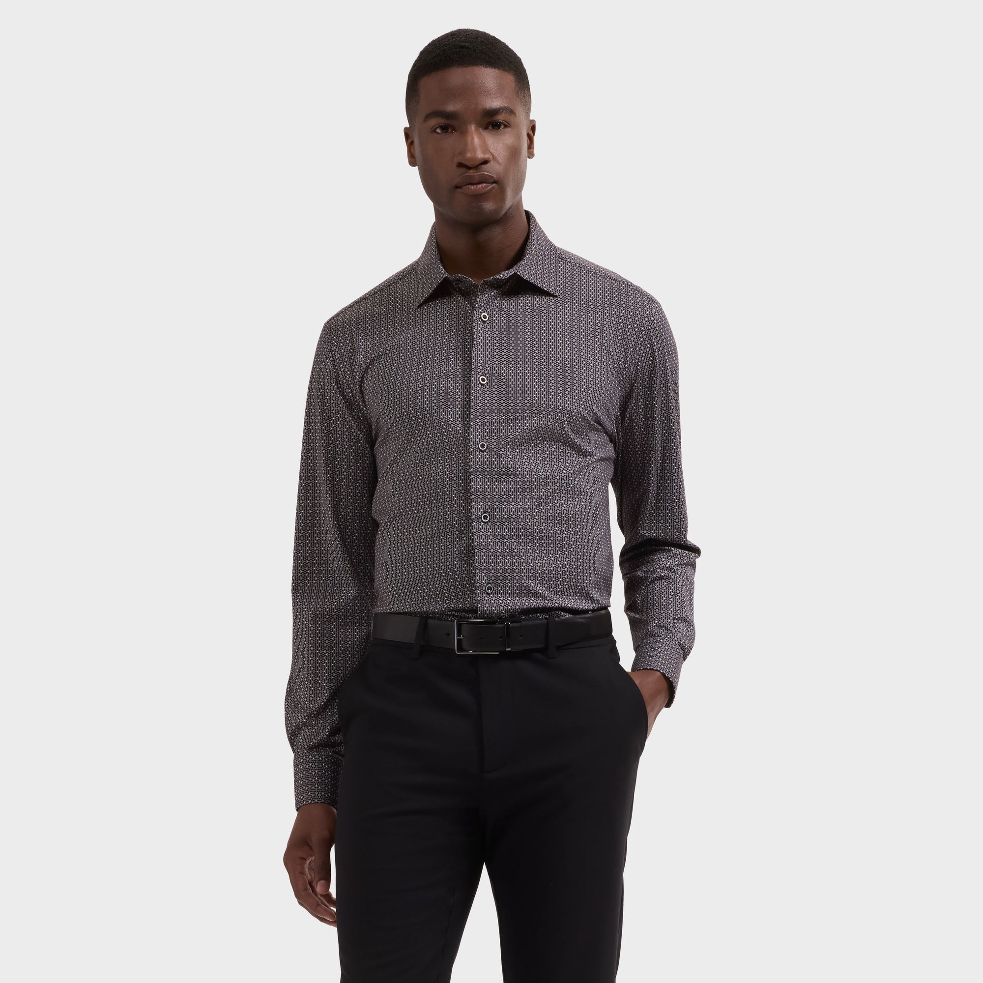 James OoohCotton Honeycomb Shirt