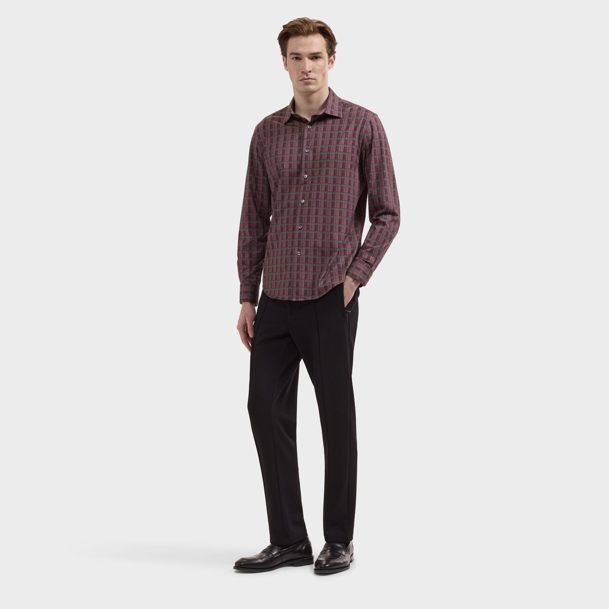 James OoohCotton Plaid Shirt