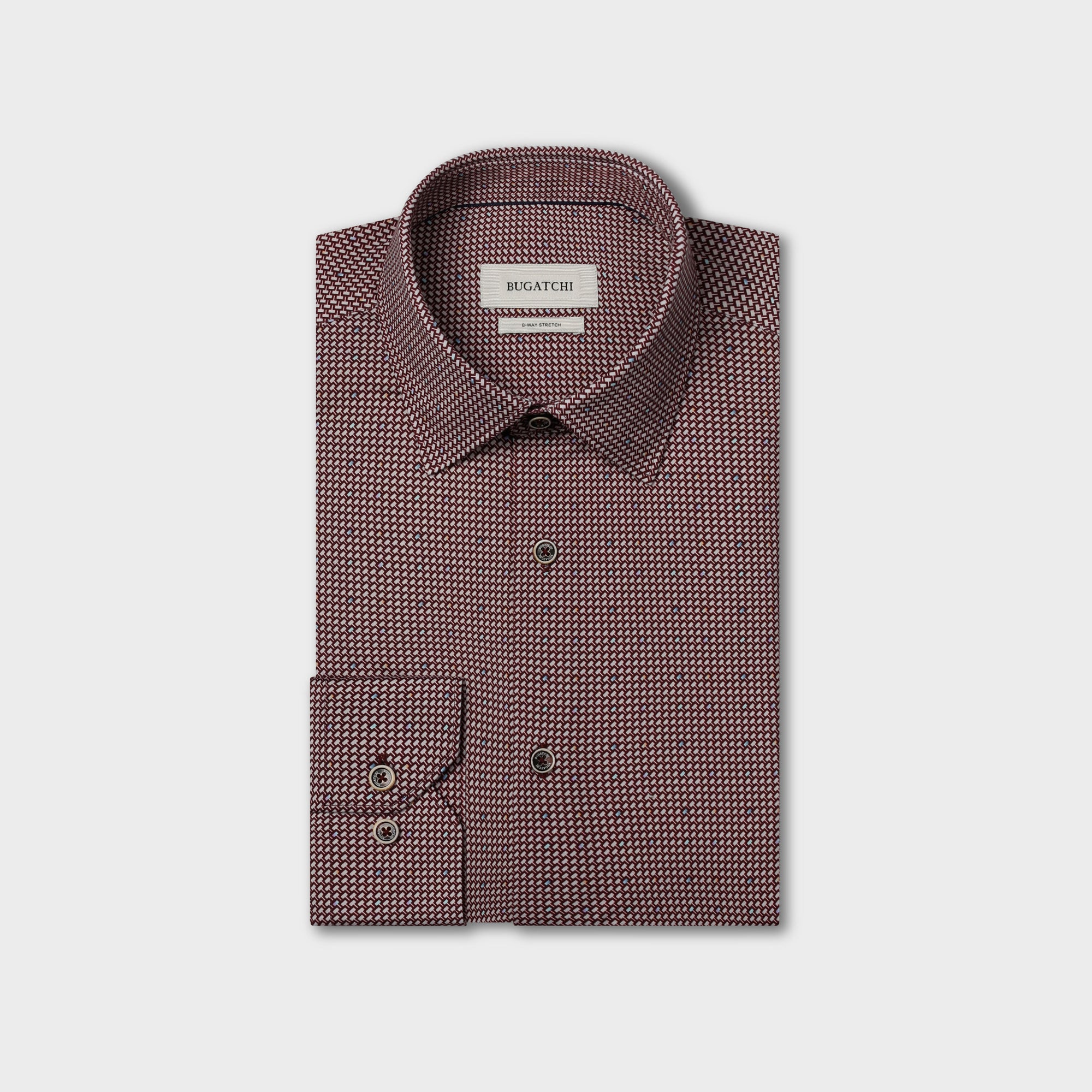 James OoohCotton Geometric Shirt