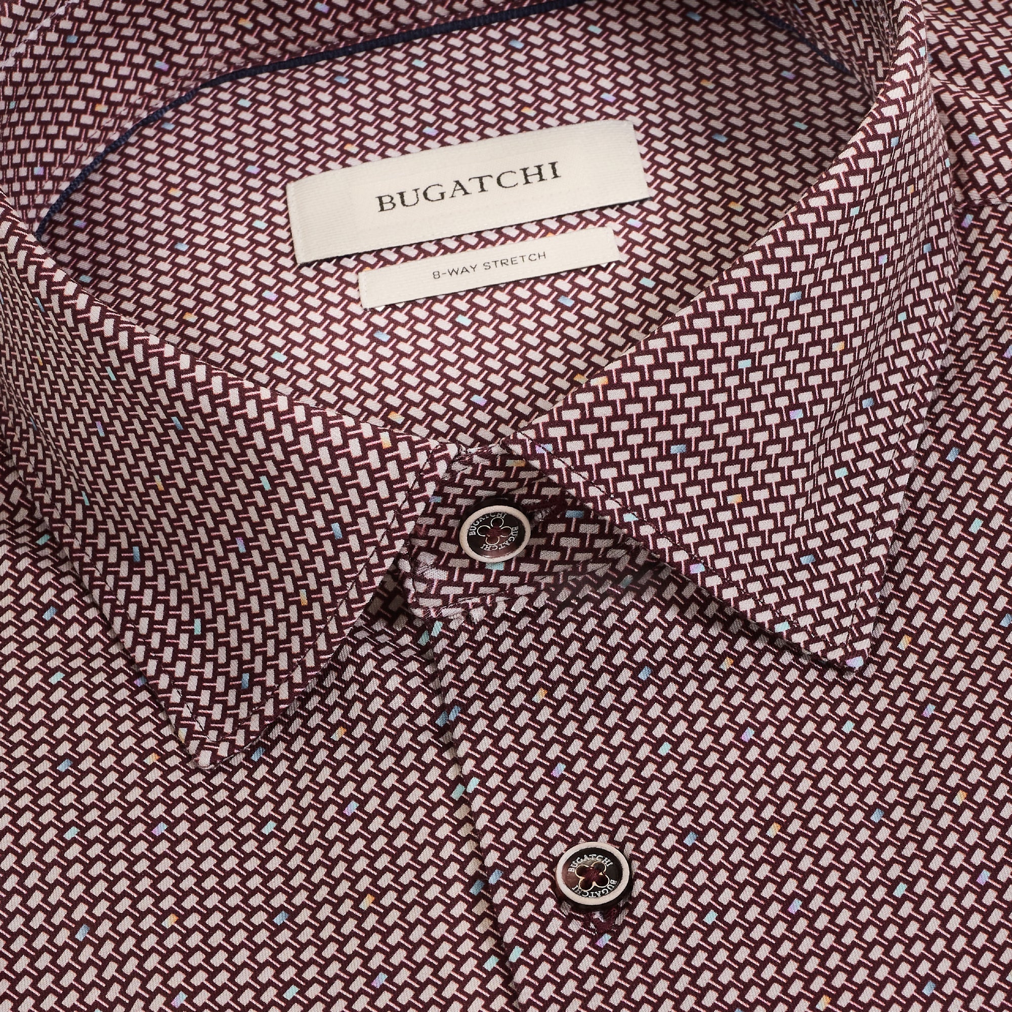 James OoohCotton Geometric Shirt