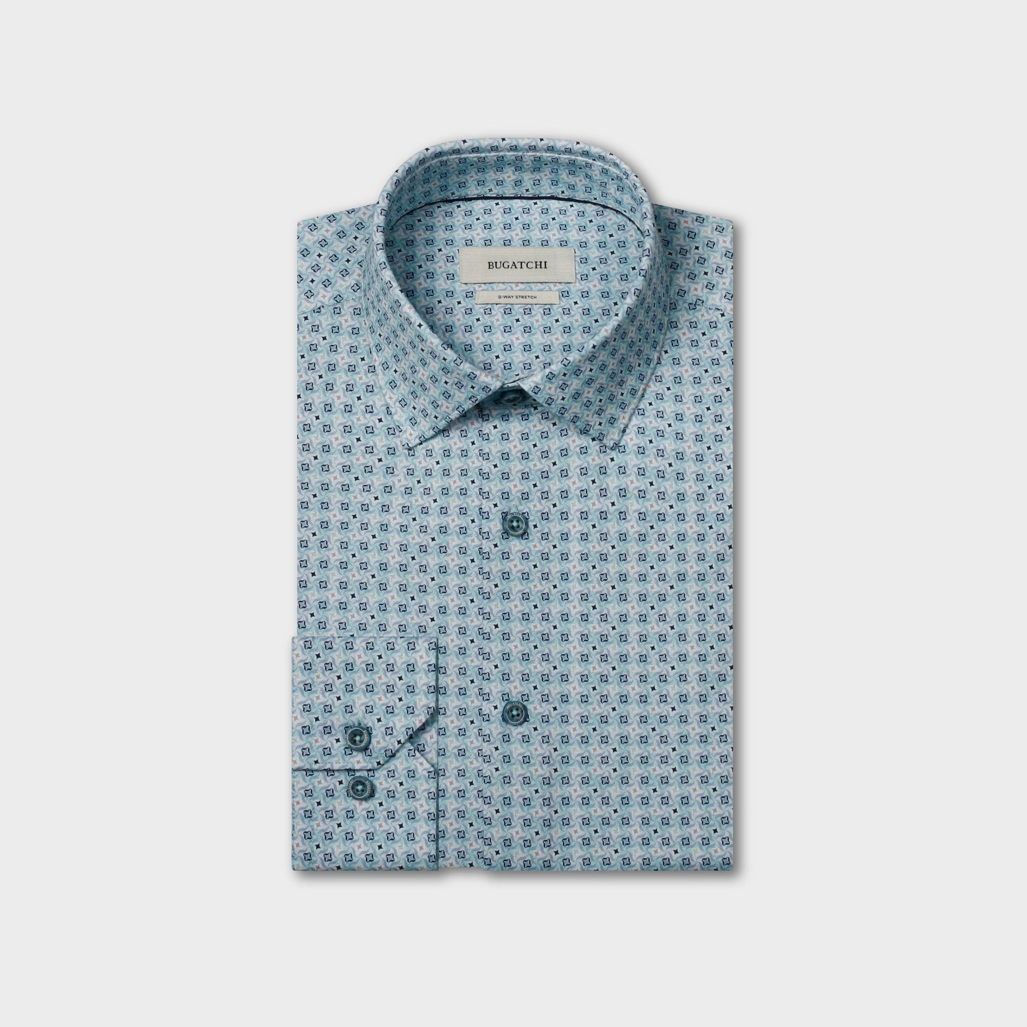 James OoohCotton Geometric Shirt