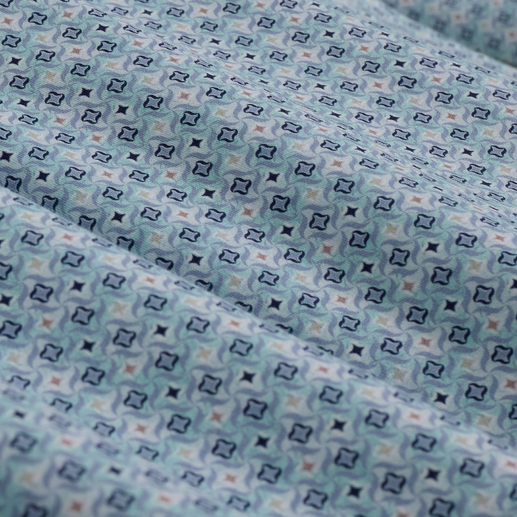 James OoohCotton Geometric Shirt