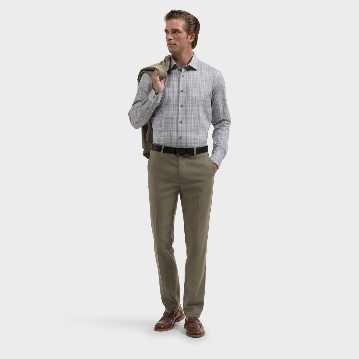 James OoohCotton Plaid Shirt