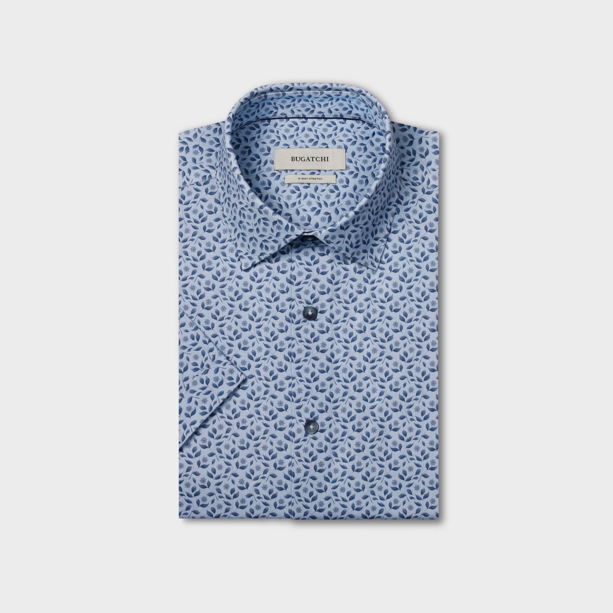 Miles OoohCotton Floral Short-Sleeve Shirt