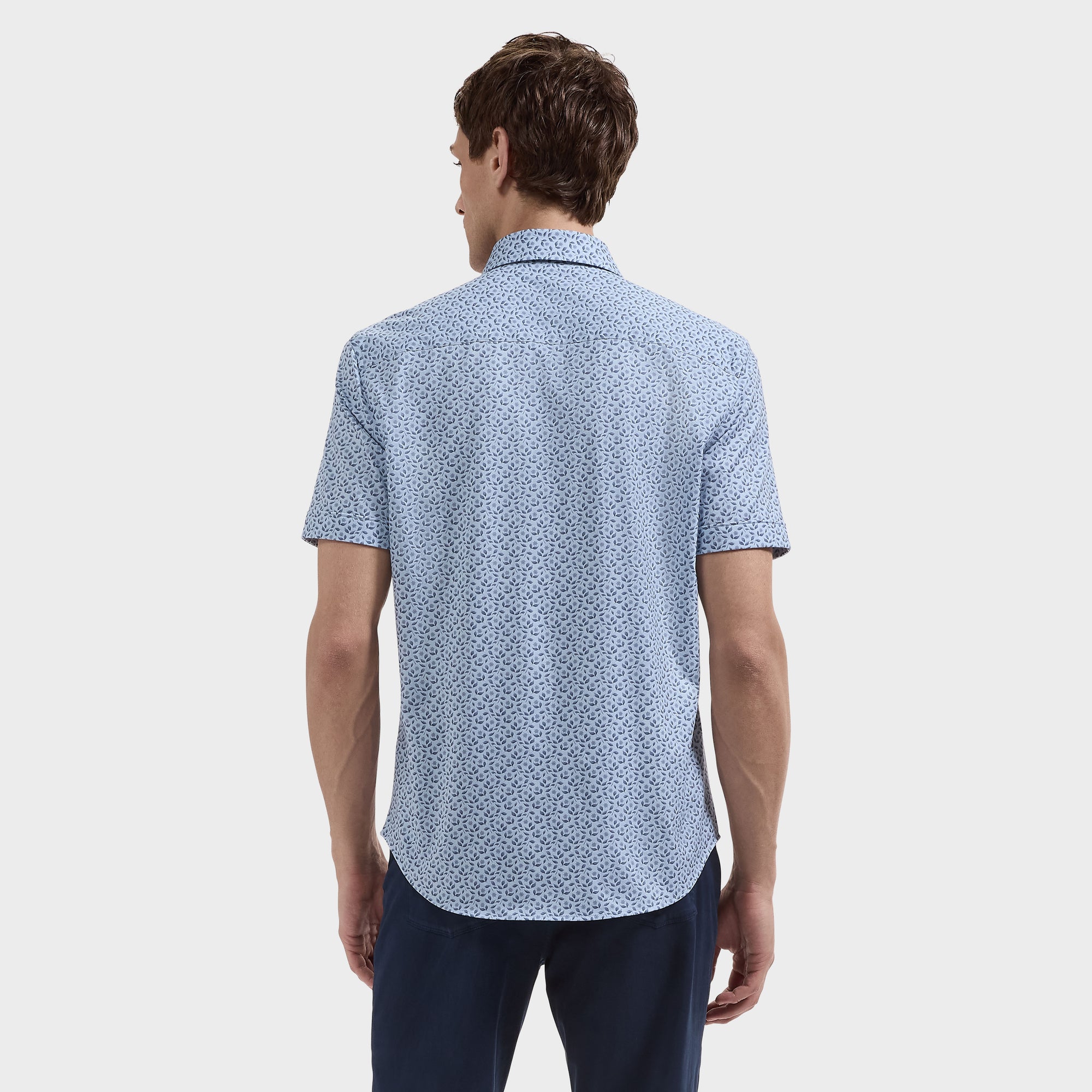 Miles OoohCotton Floral Short-Sleeve Shirt