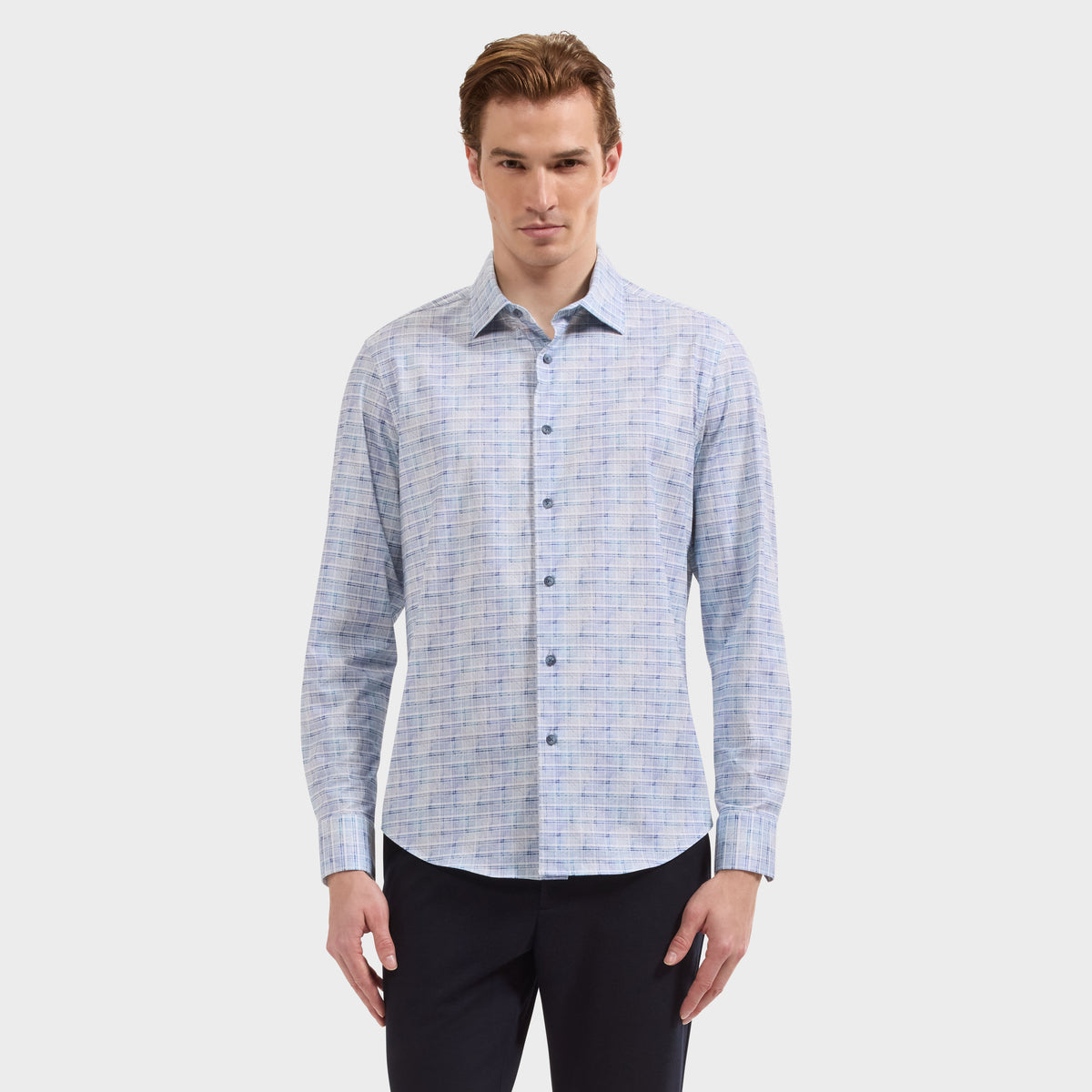 James OoohCotton Plaid Shirt