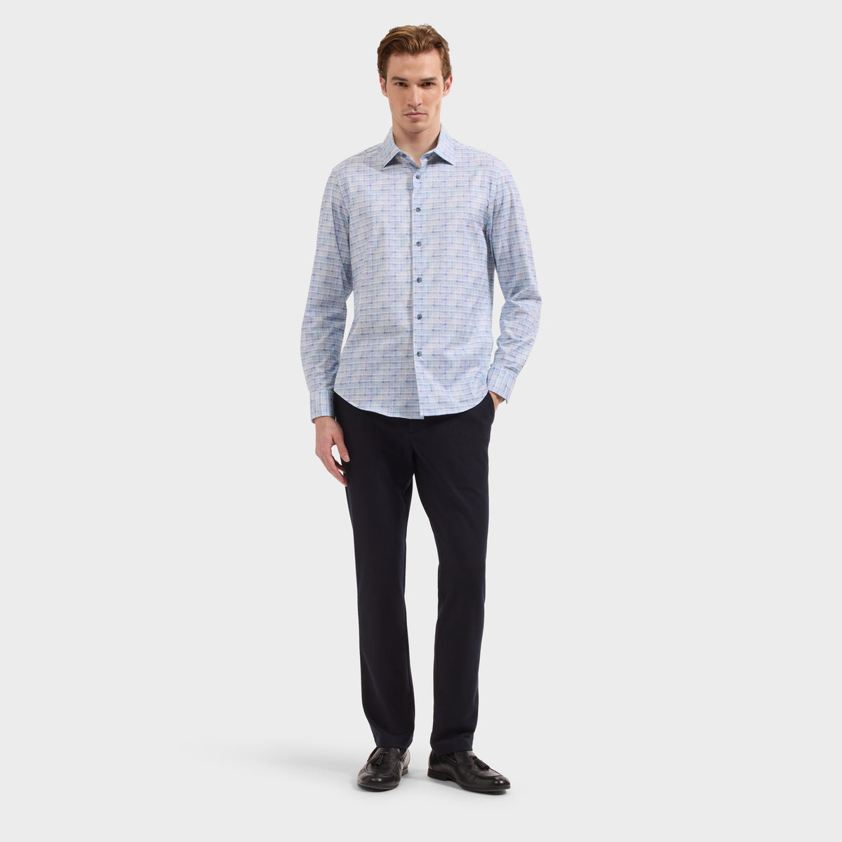 James OoohCotton Plaid Shirt