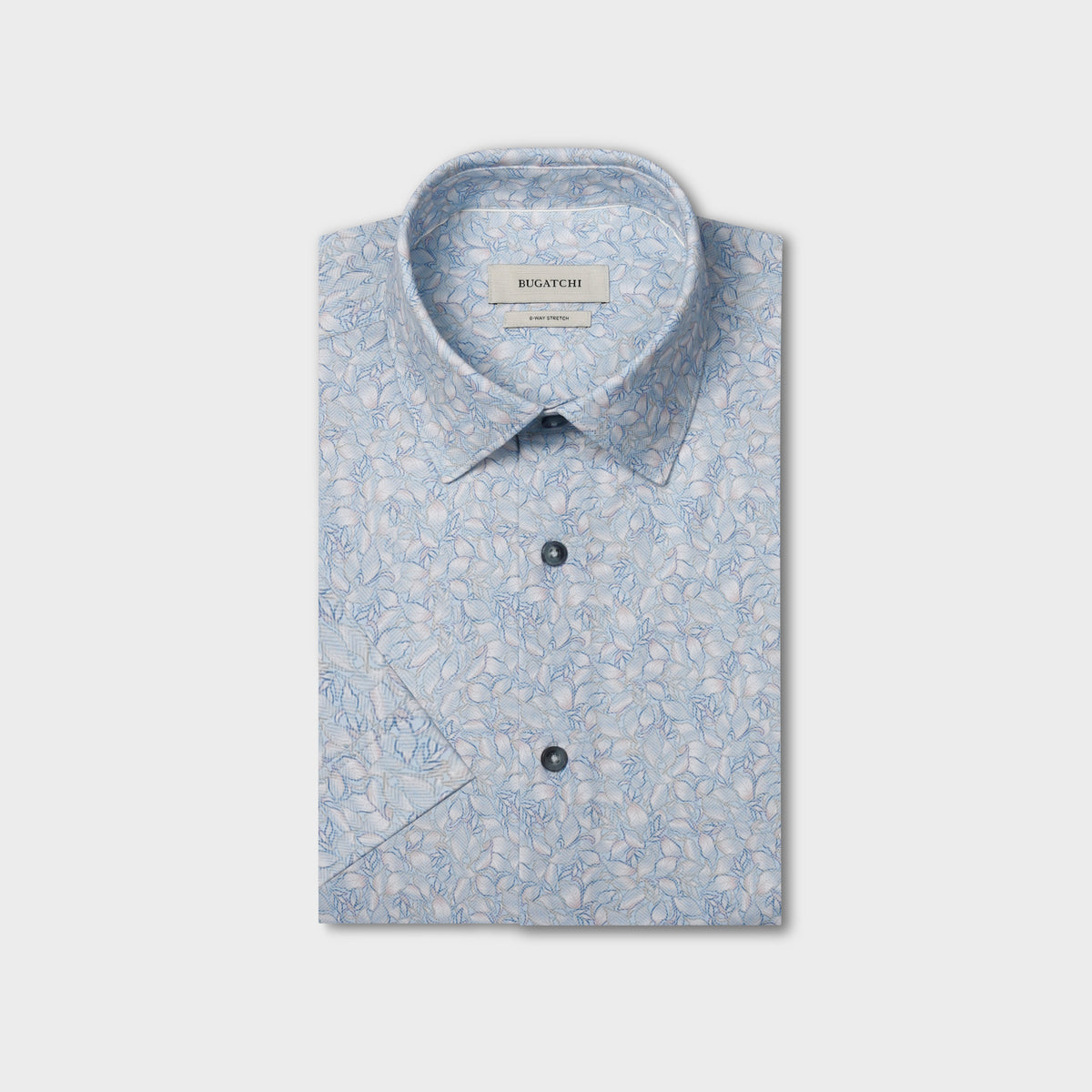 Miles OoohCotton Floral Short-Sleeve Shirt