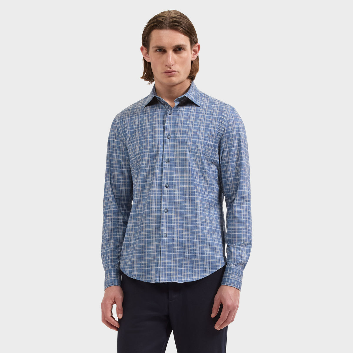 James OoohCotton Plaid Shirt