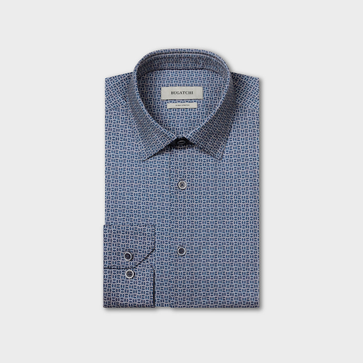 James OoohCotton Geometric Shirt