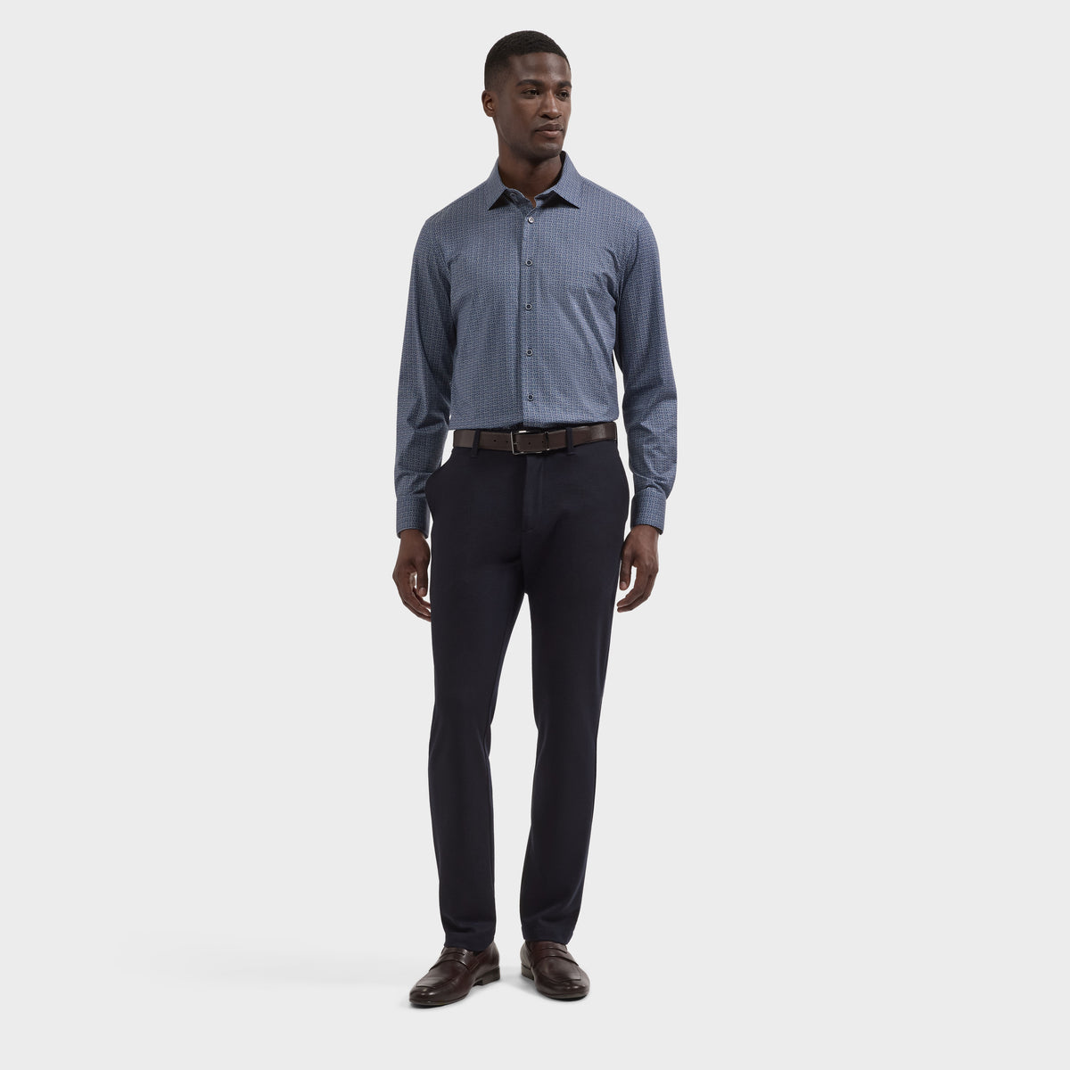 James OoohCotton Geometric Shirt