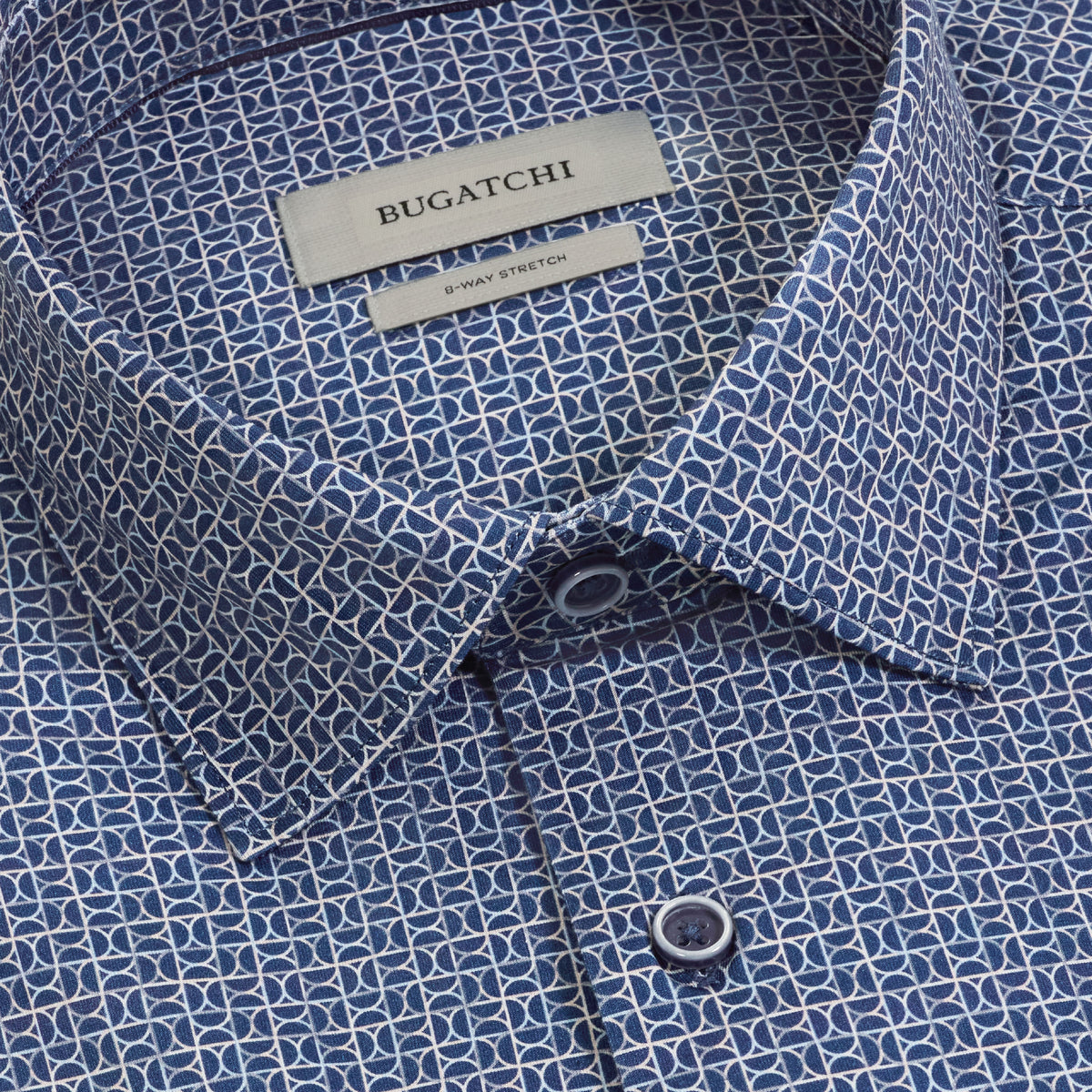 James OoohCotton Geometric Shirt