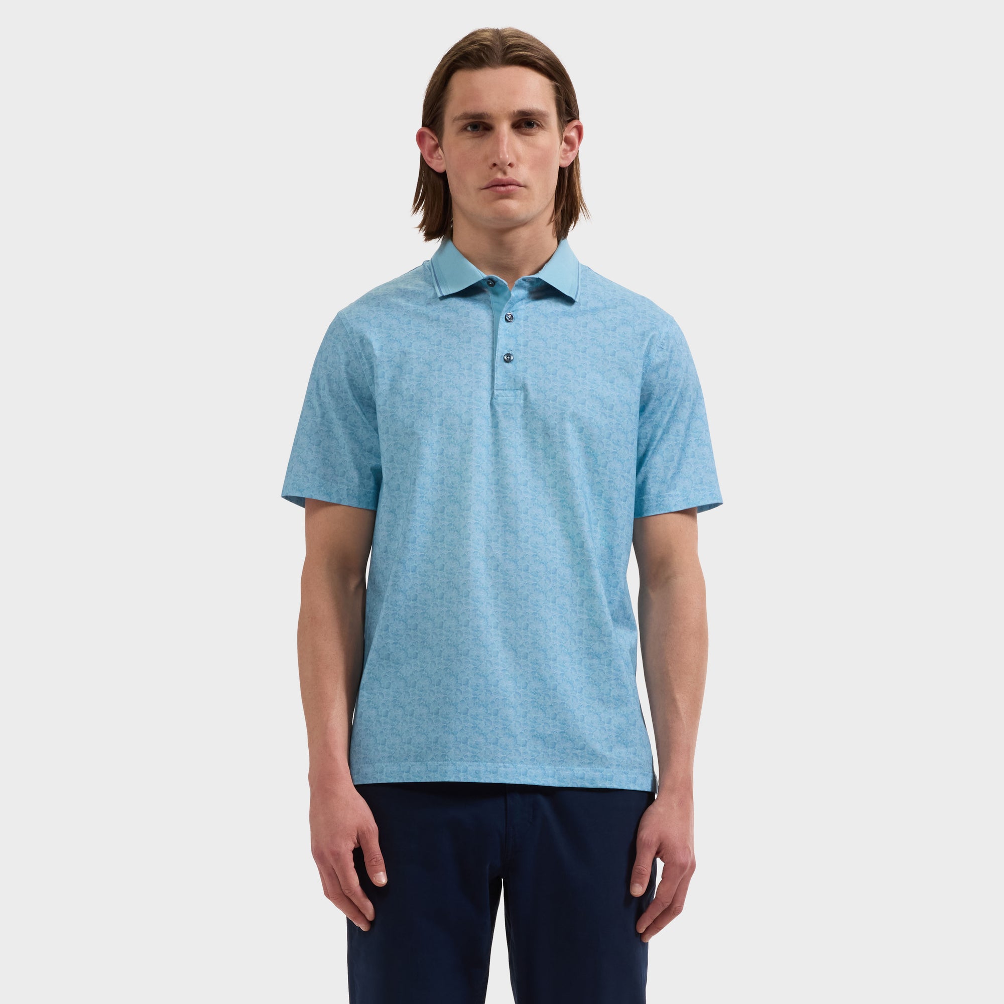 Vidal OoohCotton Floral Polo Shirt