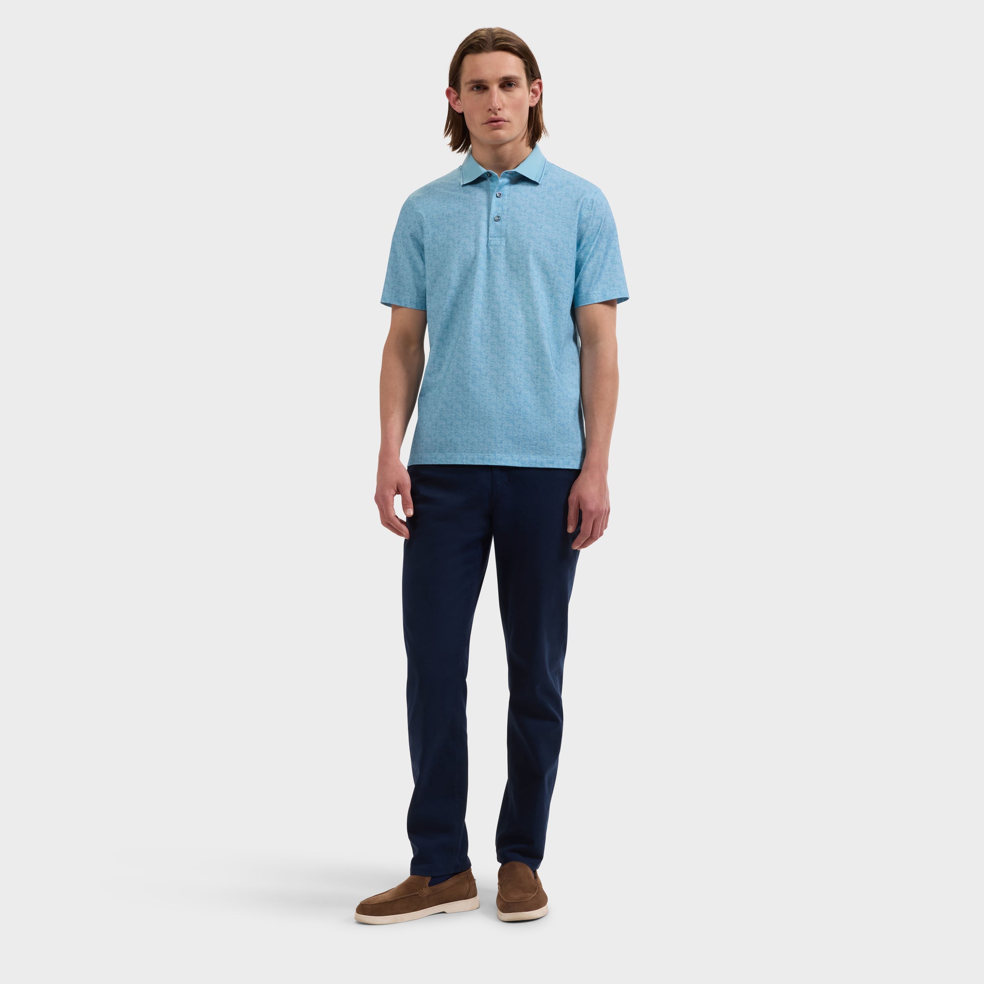 Vidal OoohCotton Floral Polo Shirt