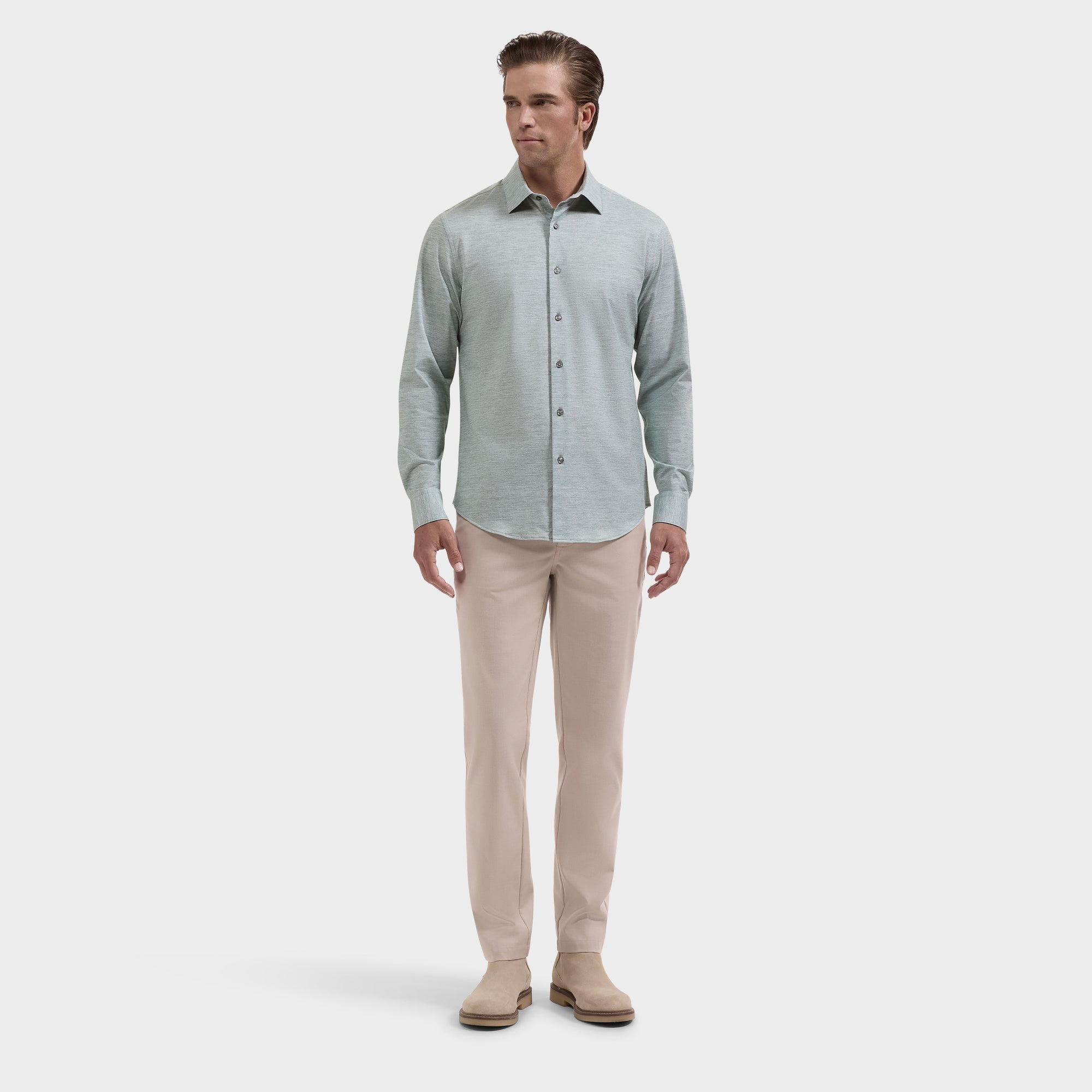 James OoohCotton Heathered Shirt