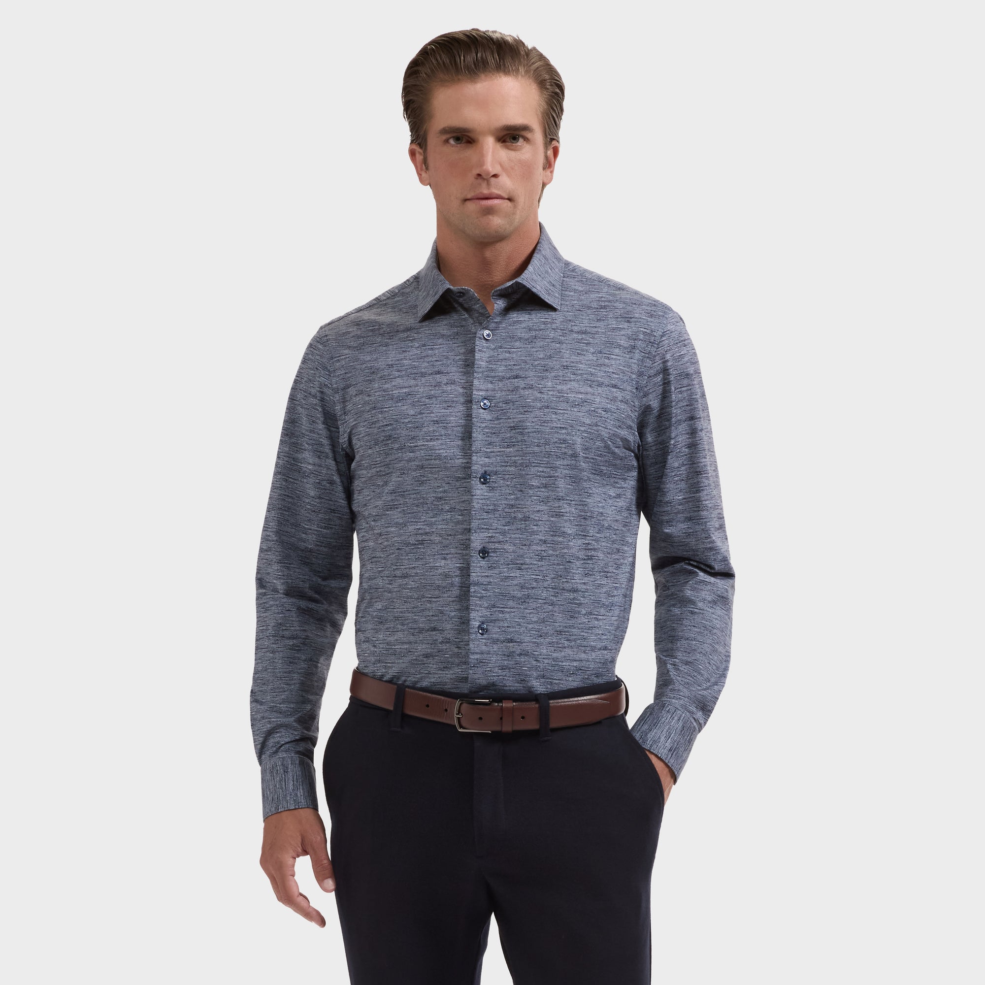 James OoohCotton Heathered Shirt