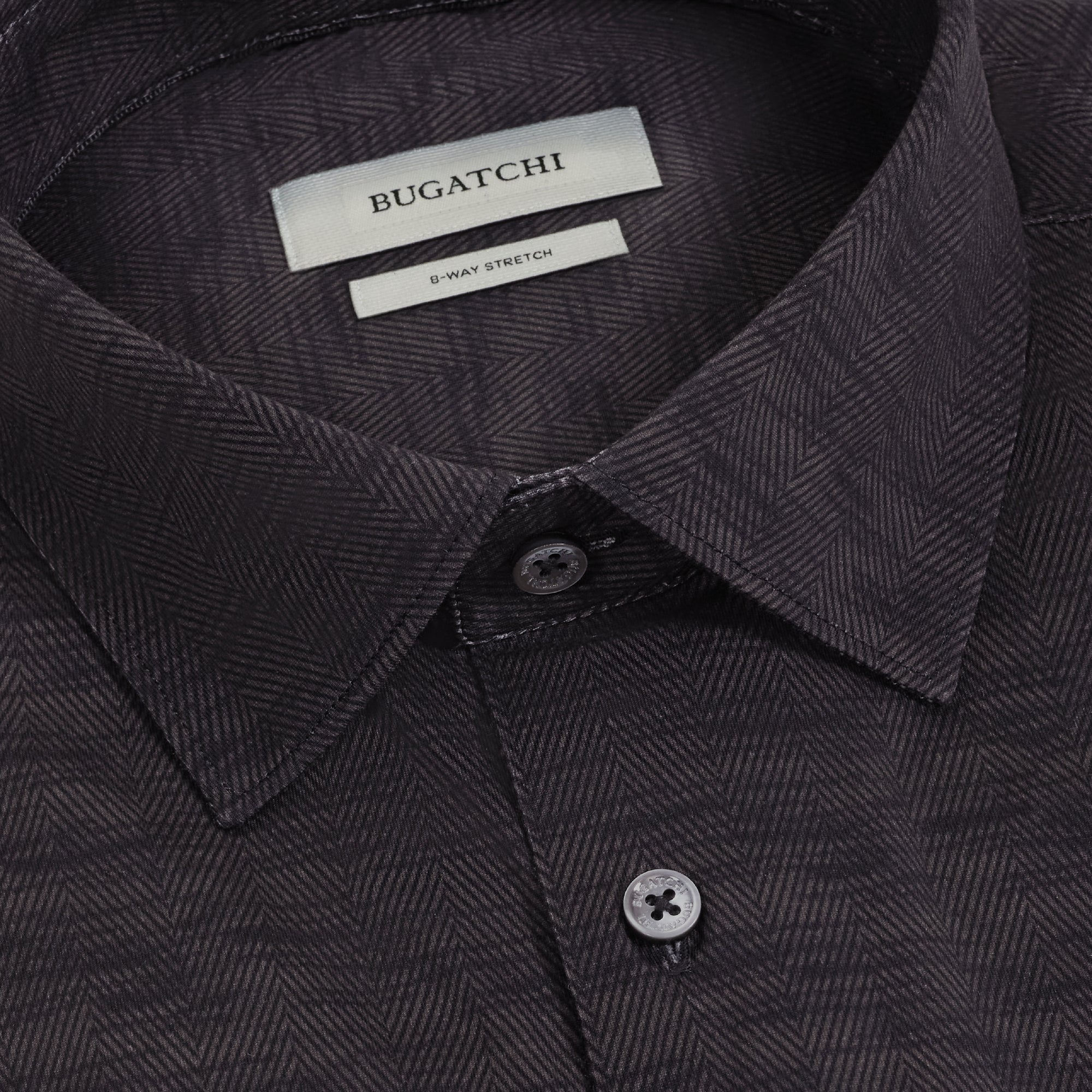 James OoohCotton Herringbone Shirt
