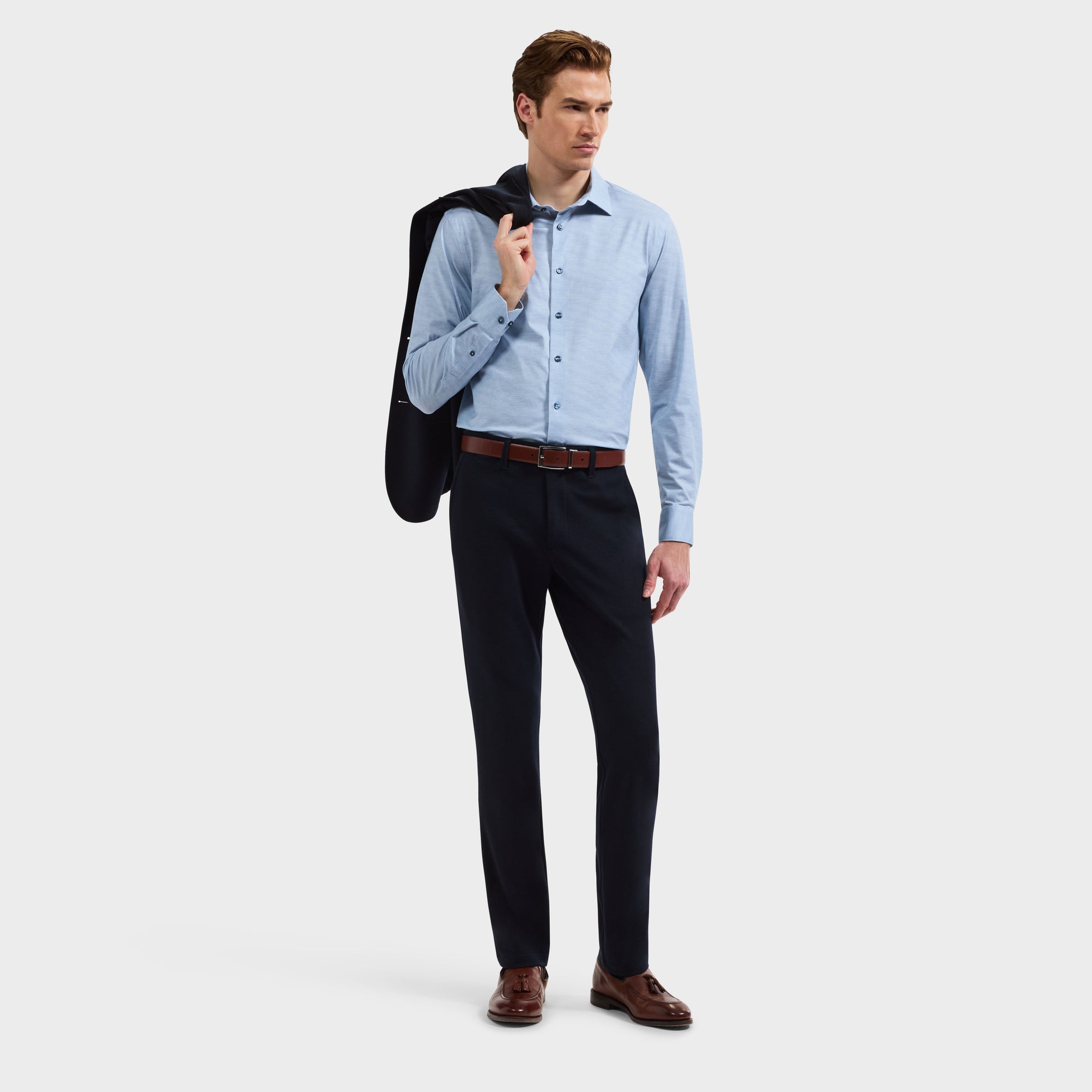 James OoohCotton Herringbone Shirt